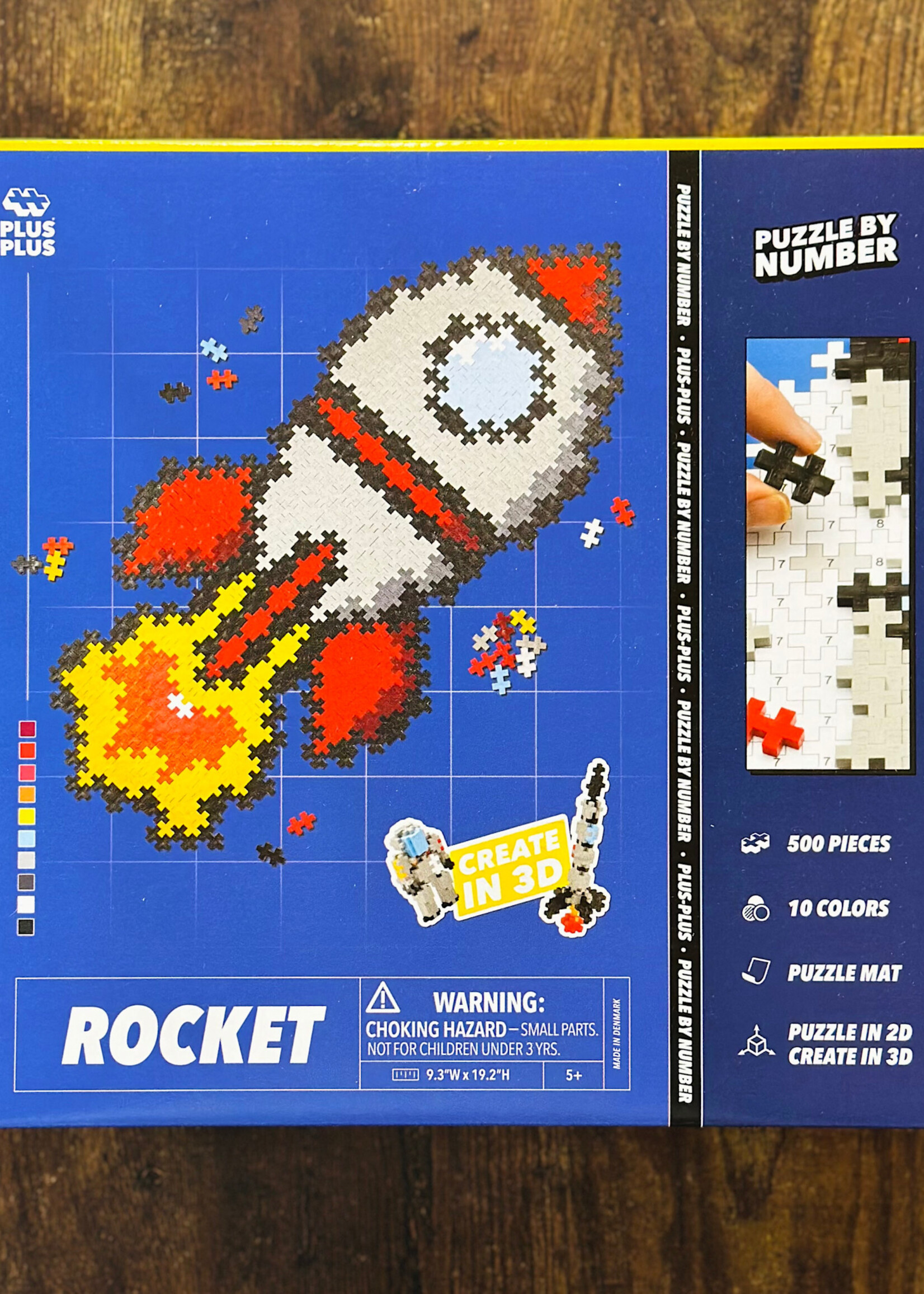Plus-Plus Puzzle by Number - 500 Pc. Rocket