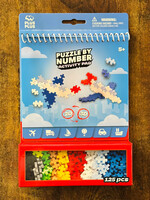 Plus-Plus Puzzle by Number - 125 Pc. Transportation (Activity Pad)
