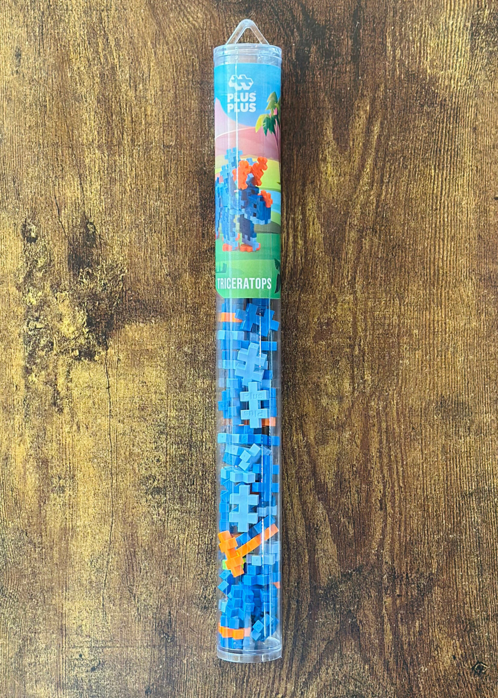 Plus-Plus Plus-Plus Tube - Triceratops