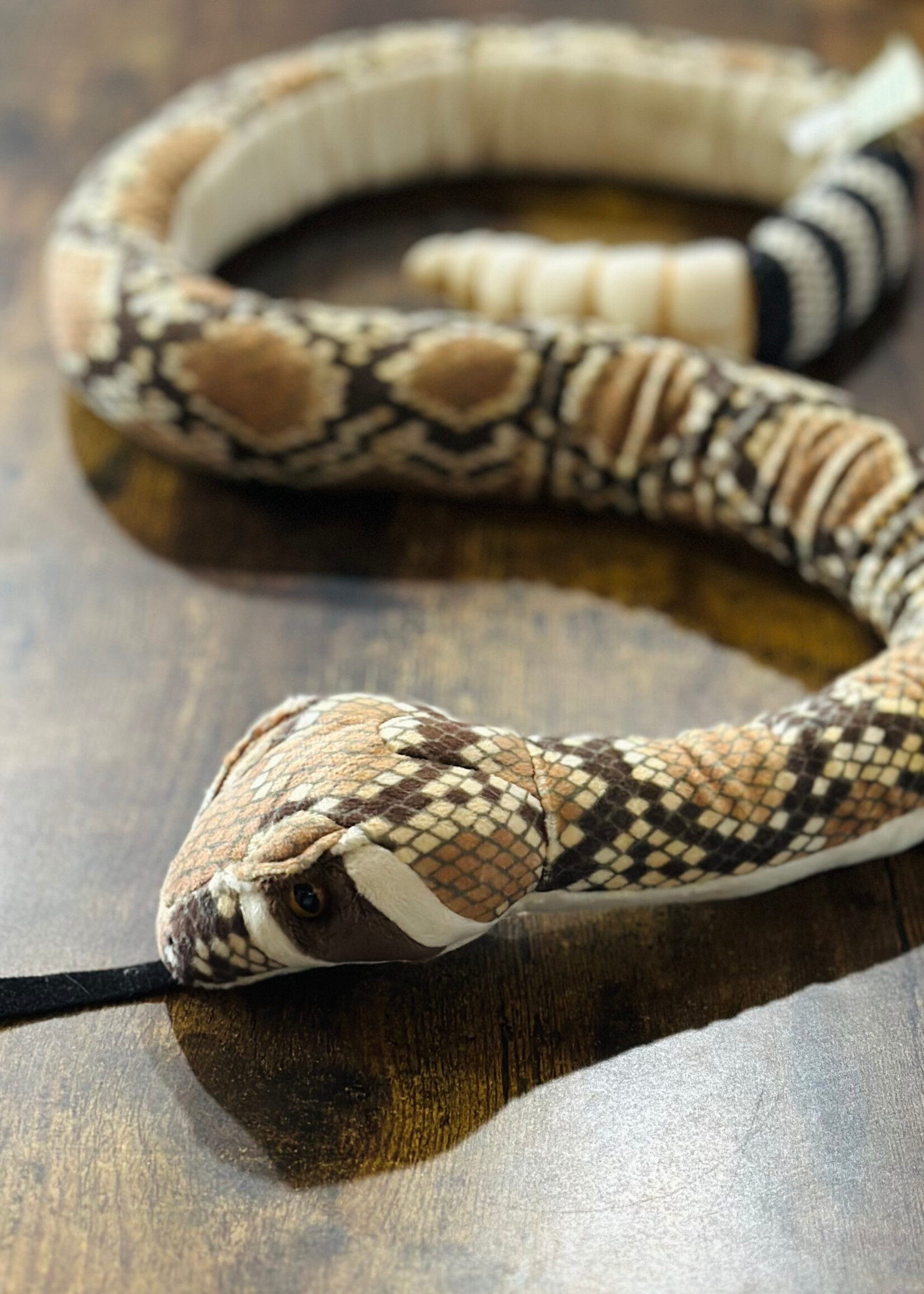 Tiger Hart Toys Stuffy - 55” Rambo the Rattlesnake