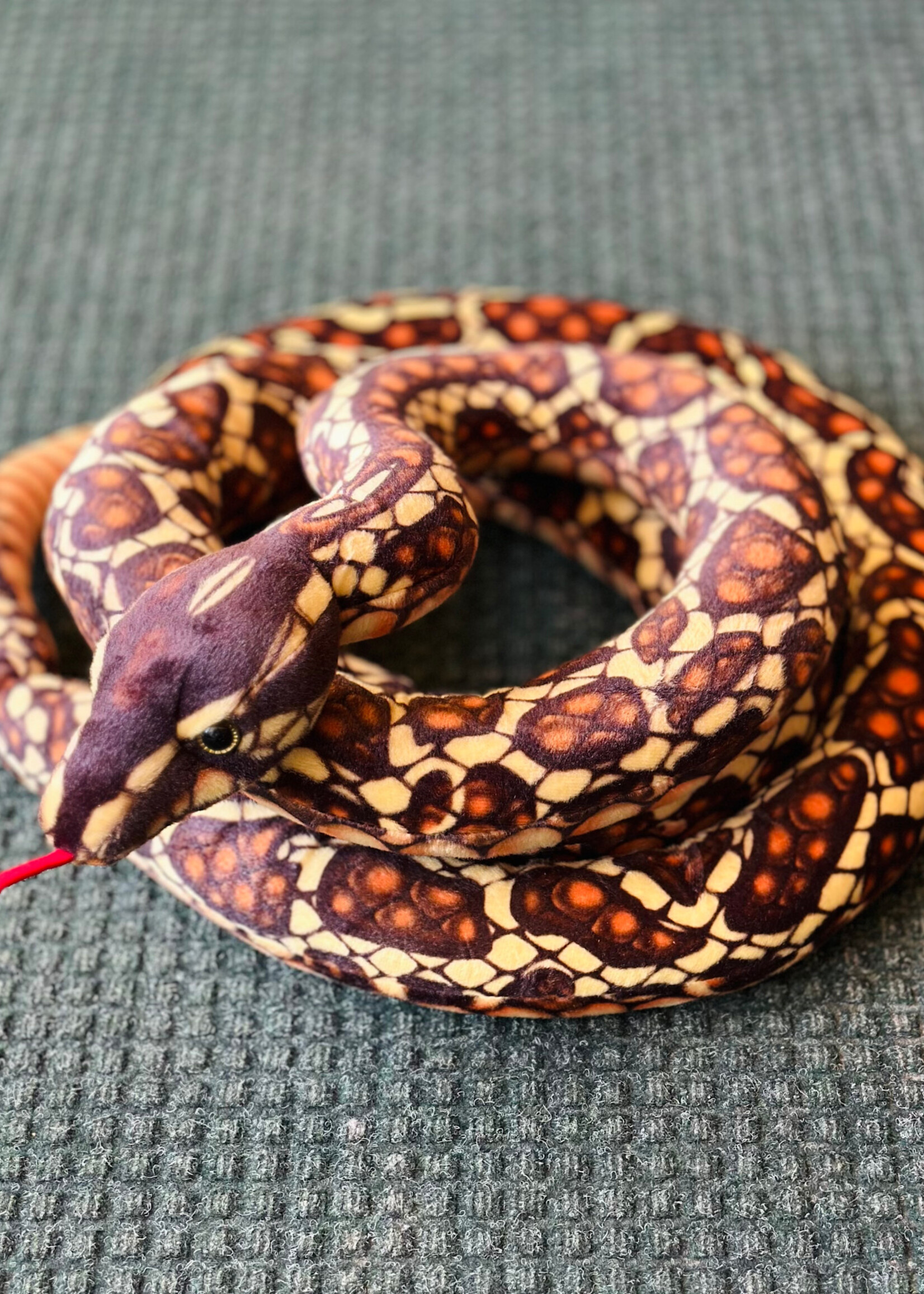 Tiger Hart Toys Stuffy - 114” Bernard the Brown Python