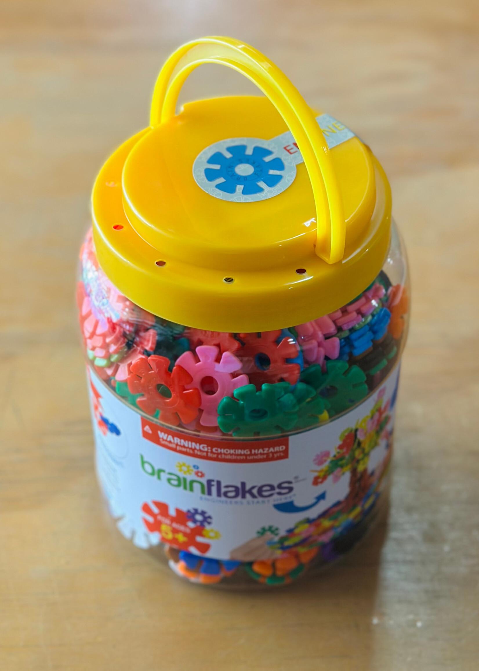 Tiger Hart Toys BrainFlakes - 500 Pc. Interlocking Plastic Disc Set