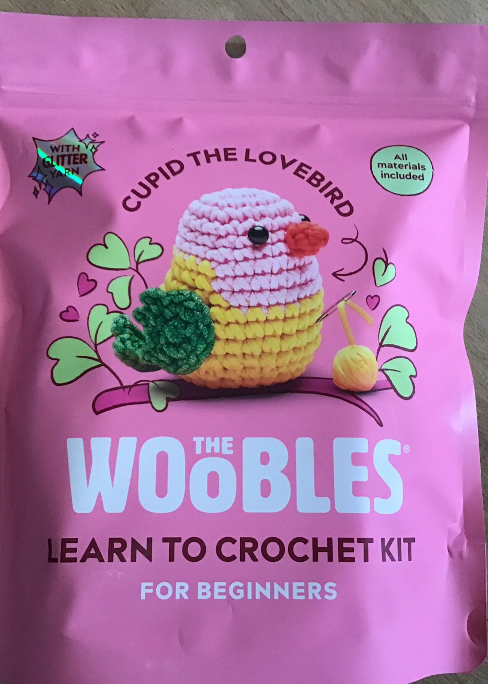 Woobles Woobles Cupid the Lovebird