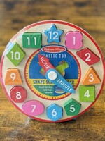 Melissa & Doug Shape Sorting Clock