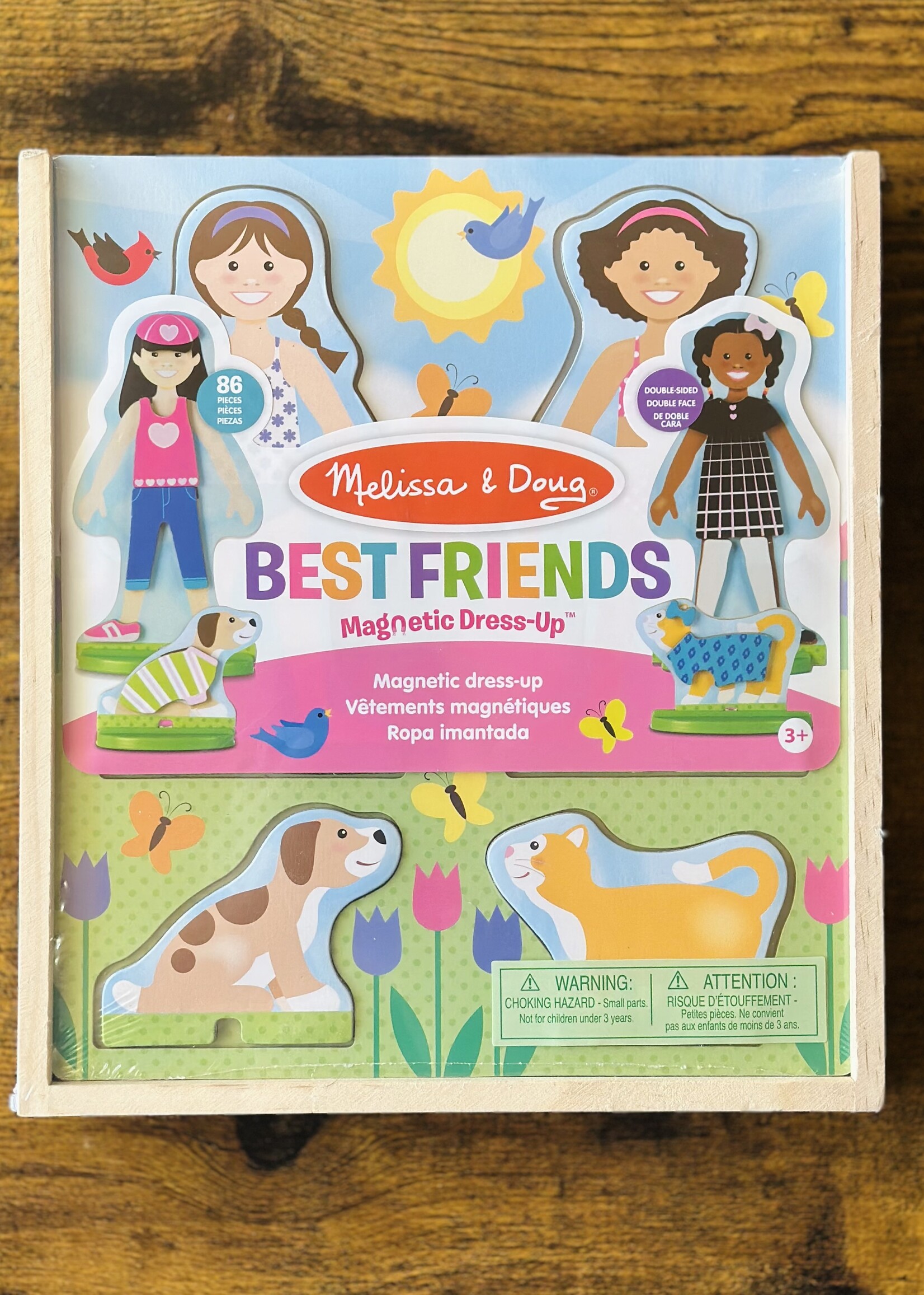 Melissa & Doug Magnetic Dress-Up Play Set - Best Friends