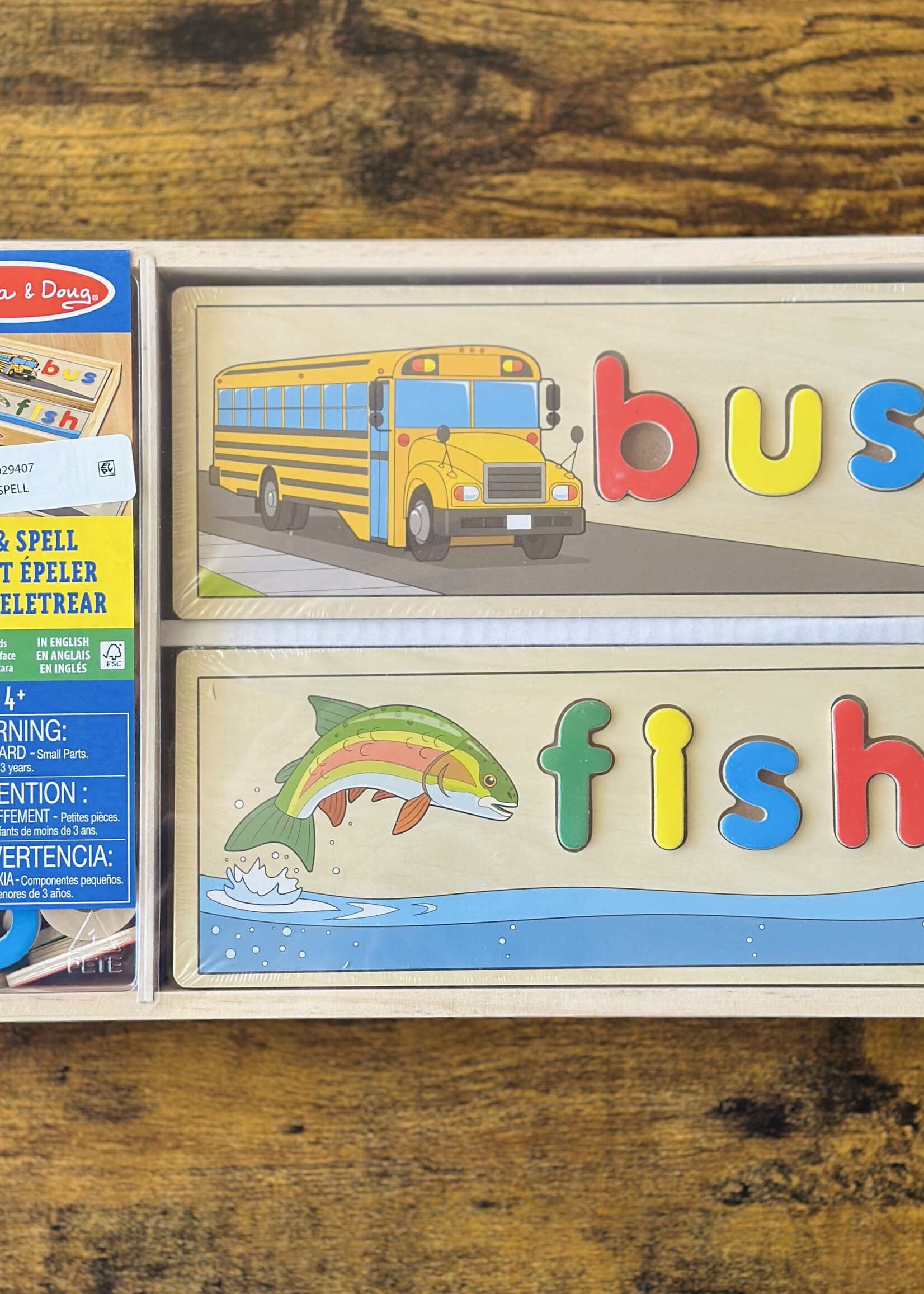 Melissa & Doug Puzzle - See & Spell