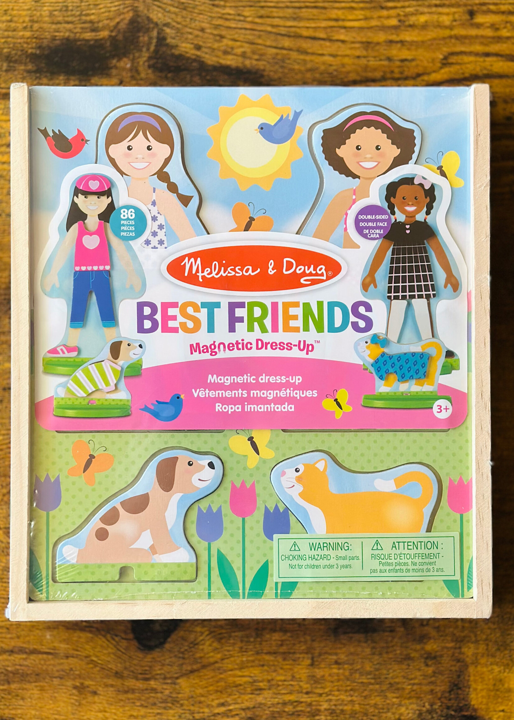 Melissa & Doug Magnetic Dress-Up Play Set - Best Friends