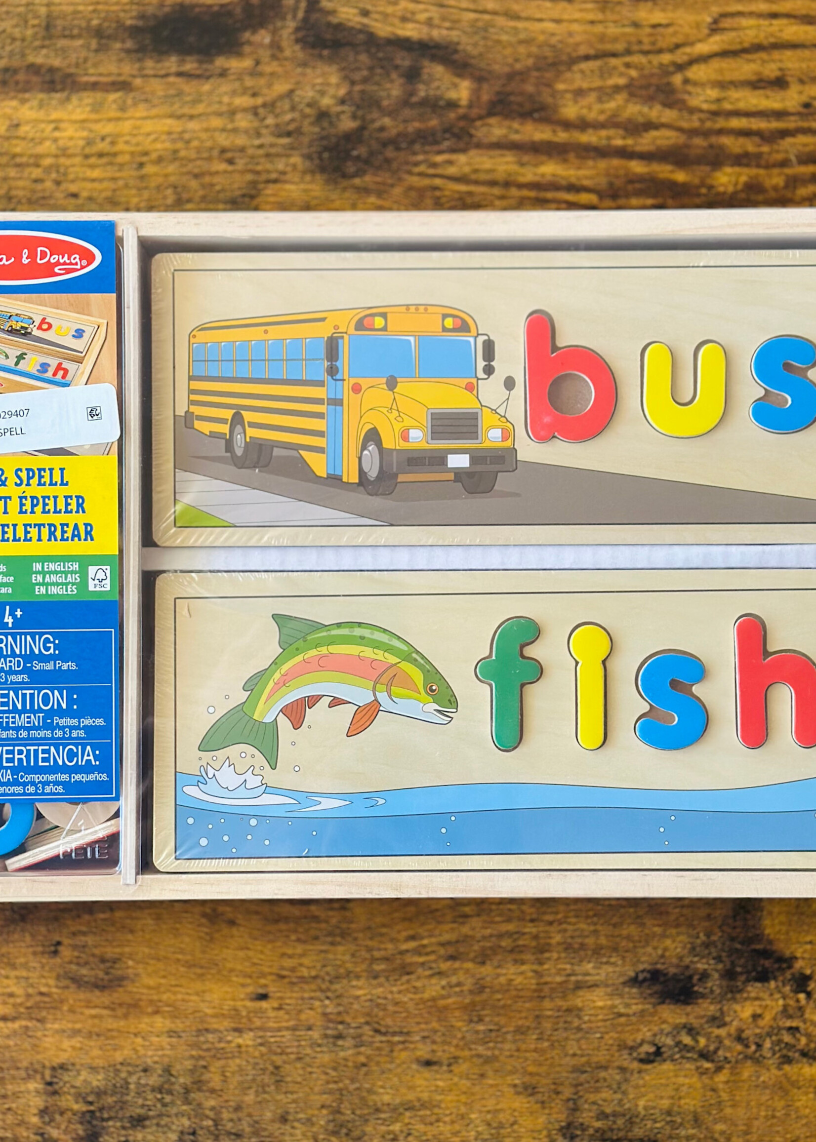 Melissa & Doug Puzzle - See & Spell