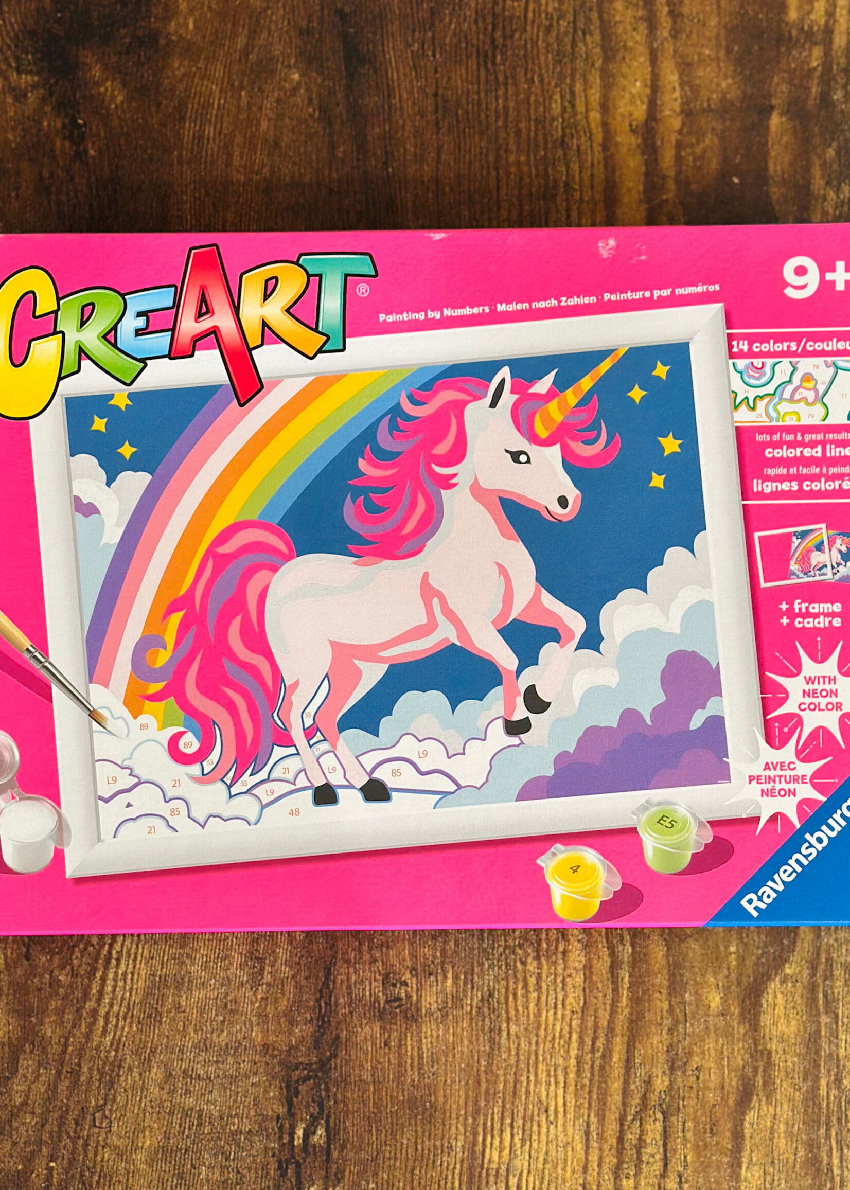 Ravensburger Creart - Neon Pink Unicorn