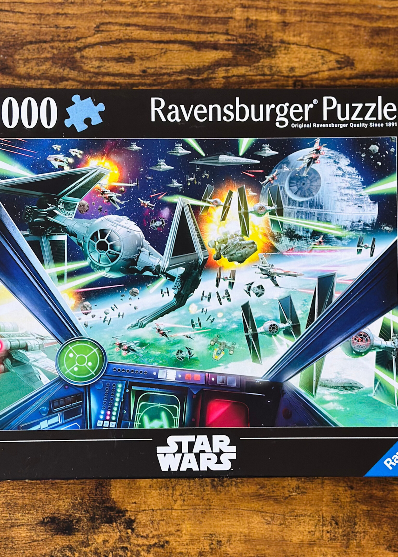 Ravensburger Puzzle - X-Wing Cockpit (Star Wars) 1000 Pc.