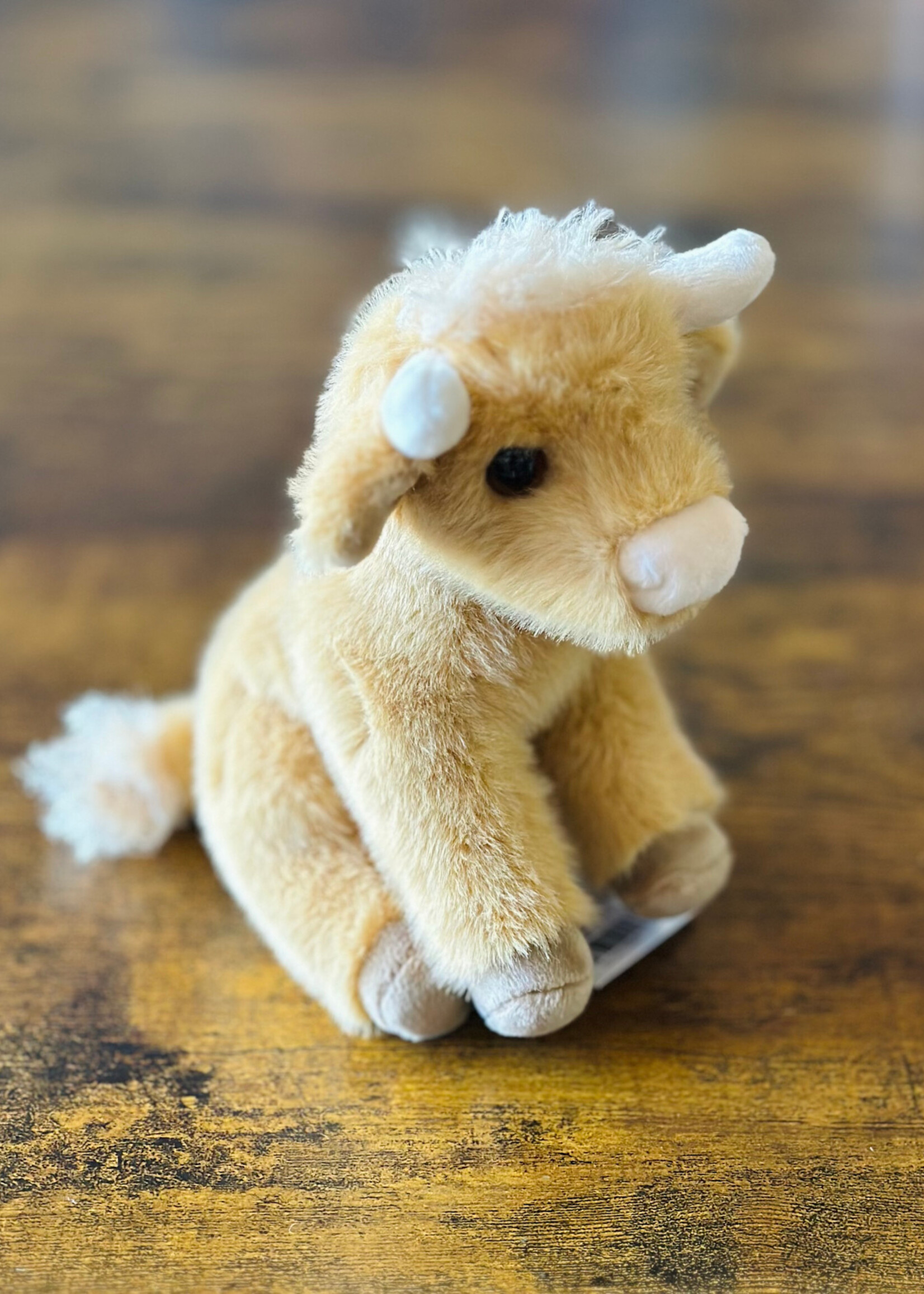 Douglas Stuffy - Mini Highland Cow (Beige)