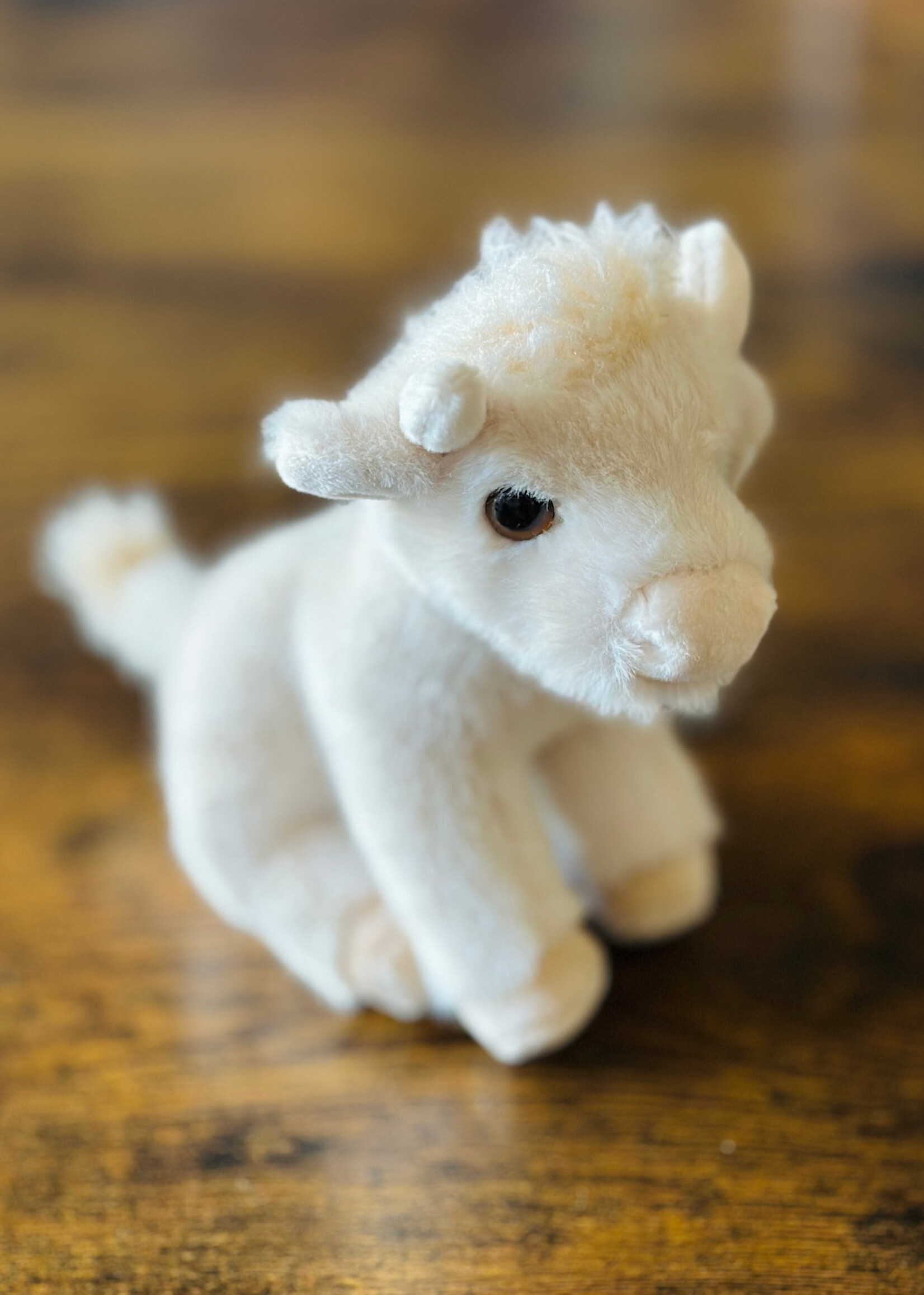 Douglas Stuffy - Mini Highland Cow (White)