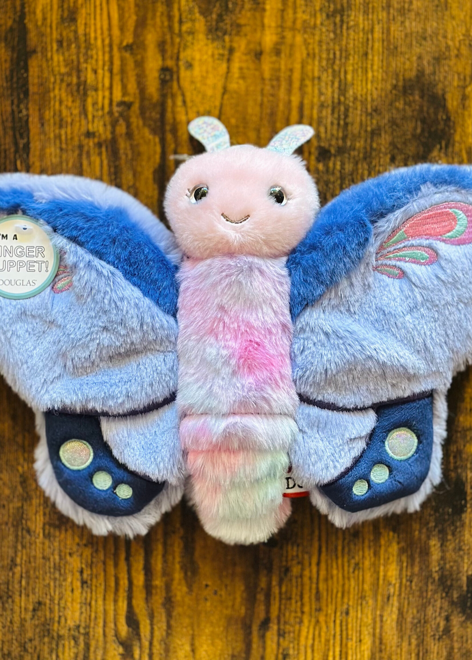 Douglas Stuffy - Skyla Periwinkle Butterfly Puppet