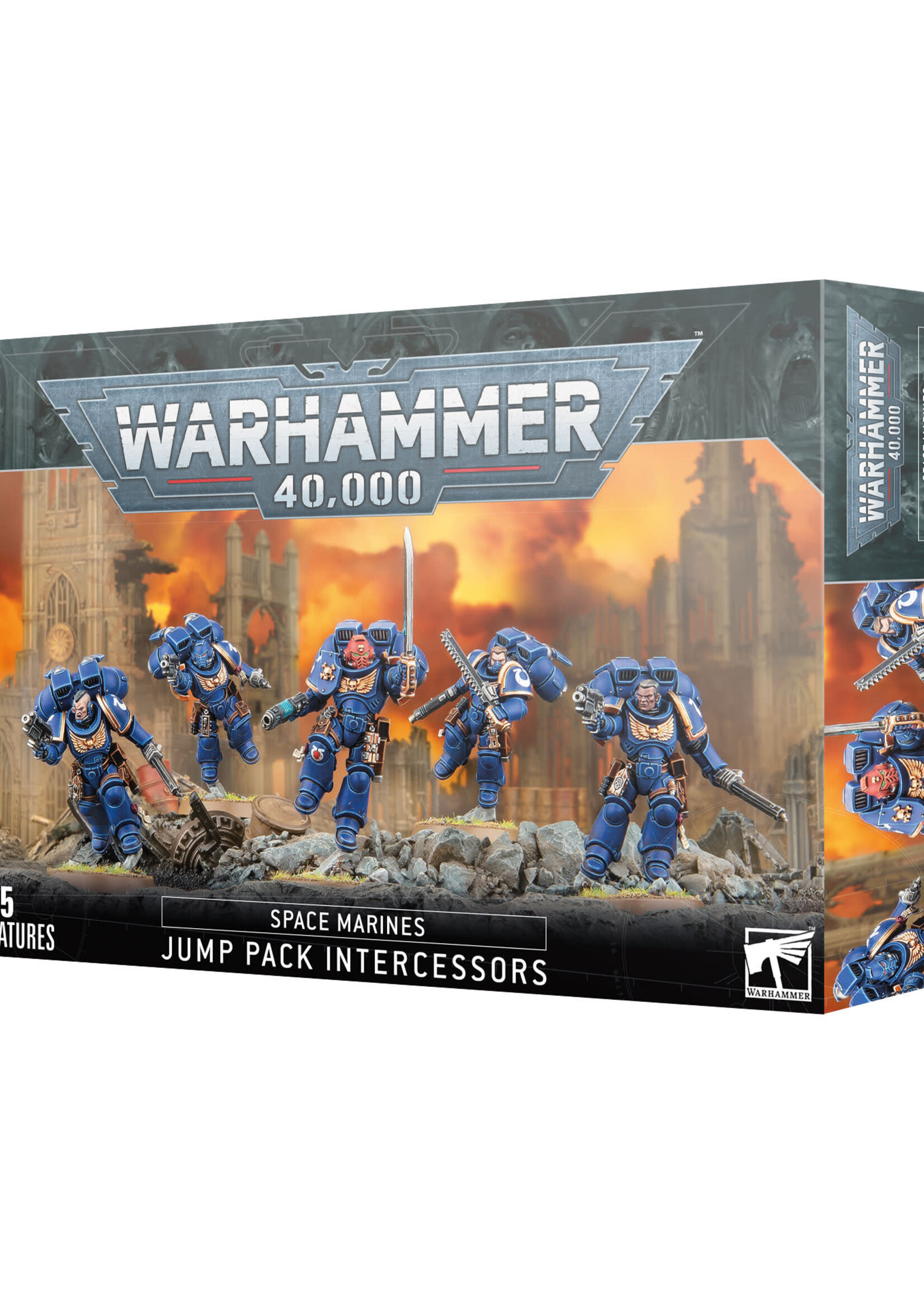 Warhammer Space Marines: Intercessors with Jump Packs