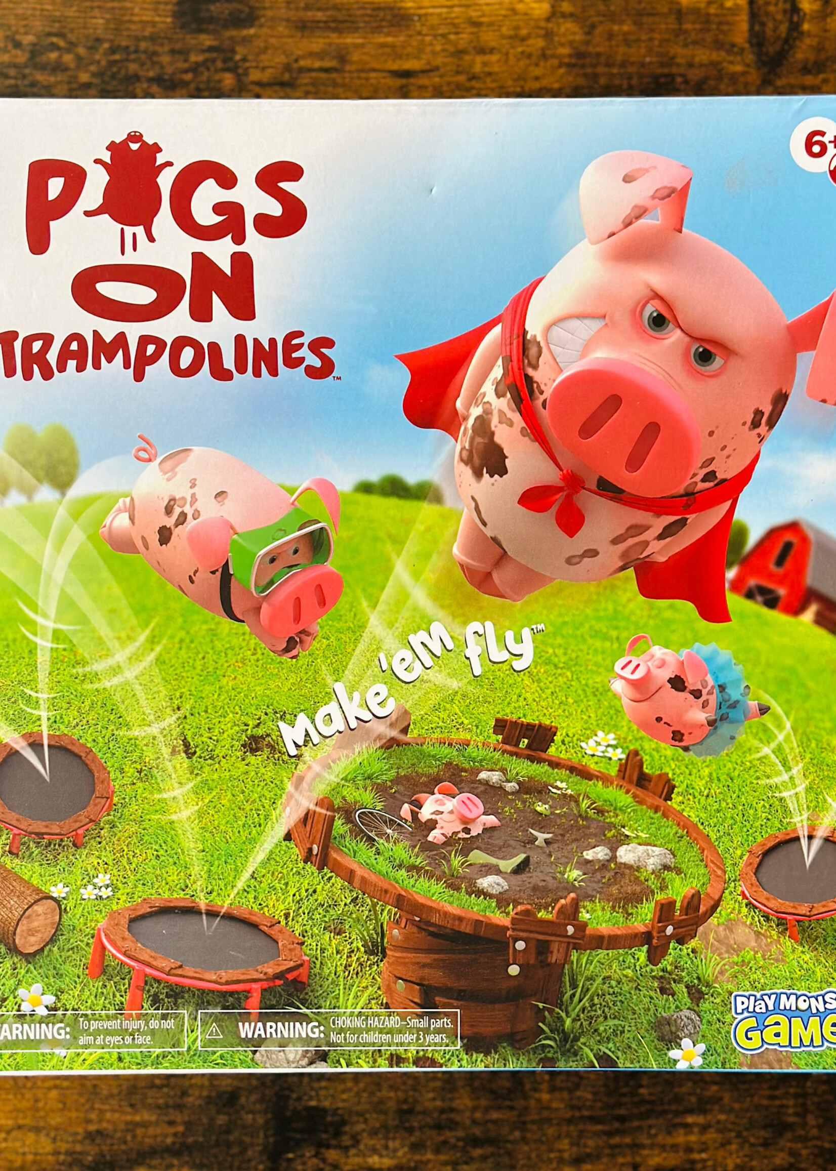 PlayMonster Game - Pigs on Trampolines