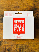 INI, LLC Card Game - Never Have I Ever (Family Edition Pocket)