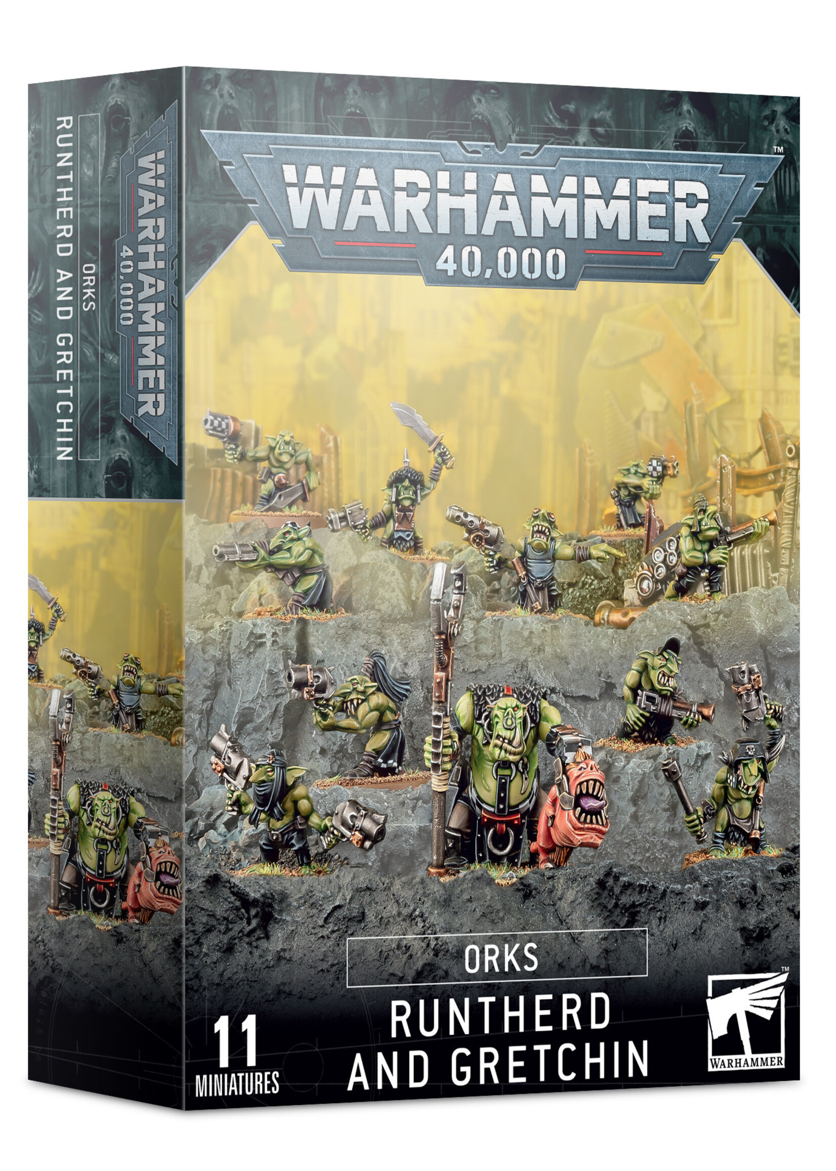 Warhammer Orks: Runtherd and Gretchin
