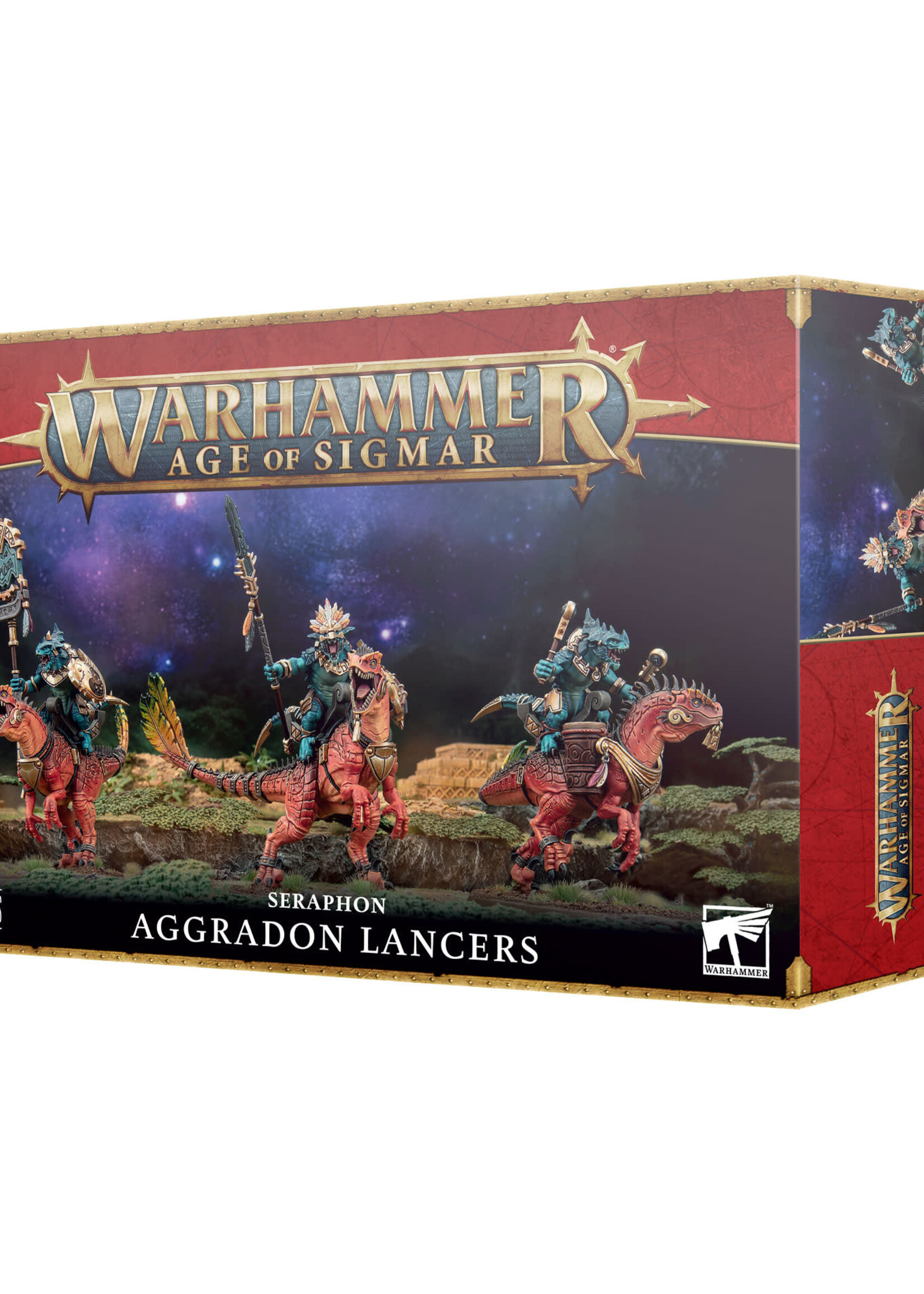 Warhammer Seraphon: Aggradon Lancers