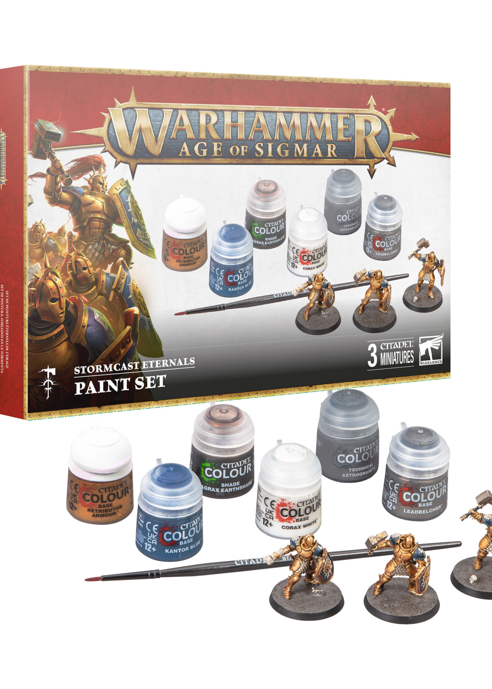 Warhammer Stormcast Eternals Paint Set