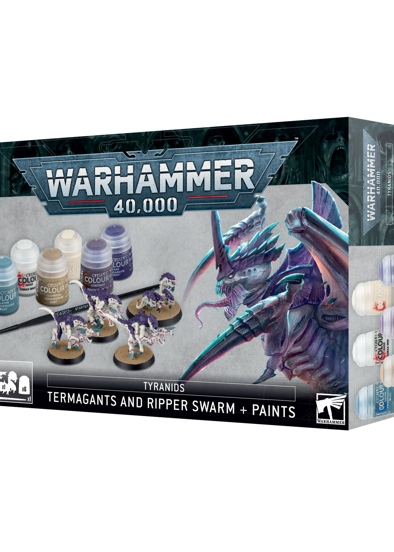 Warhammer Tyranids: Termagants and Ripper Swarm + Paints