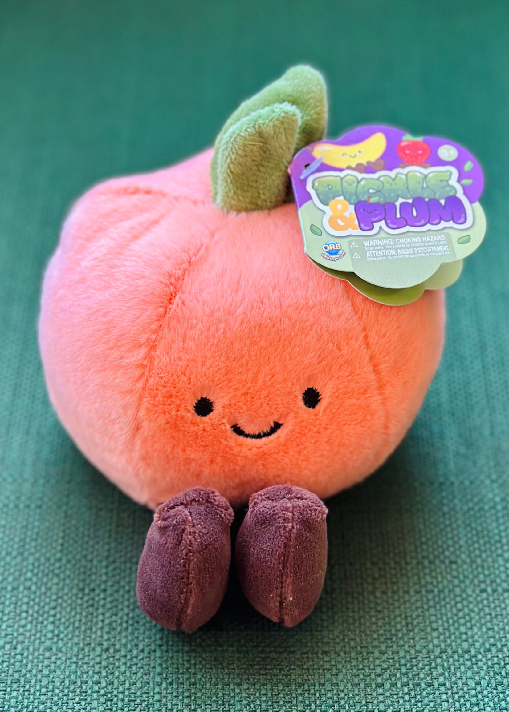 ORB Stuffy - Peach (Pickle & Plum)