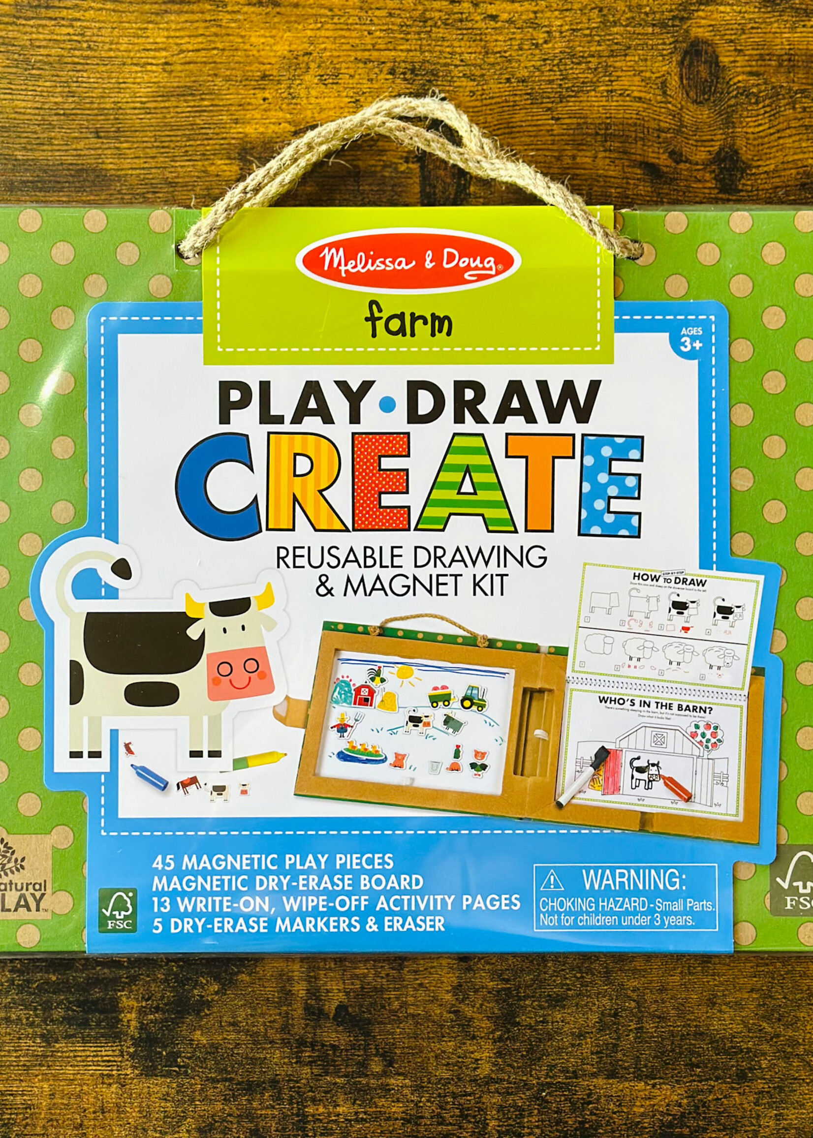 Melissa & Doug Play, Draw, Create - Farm
