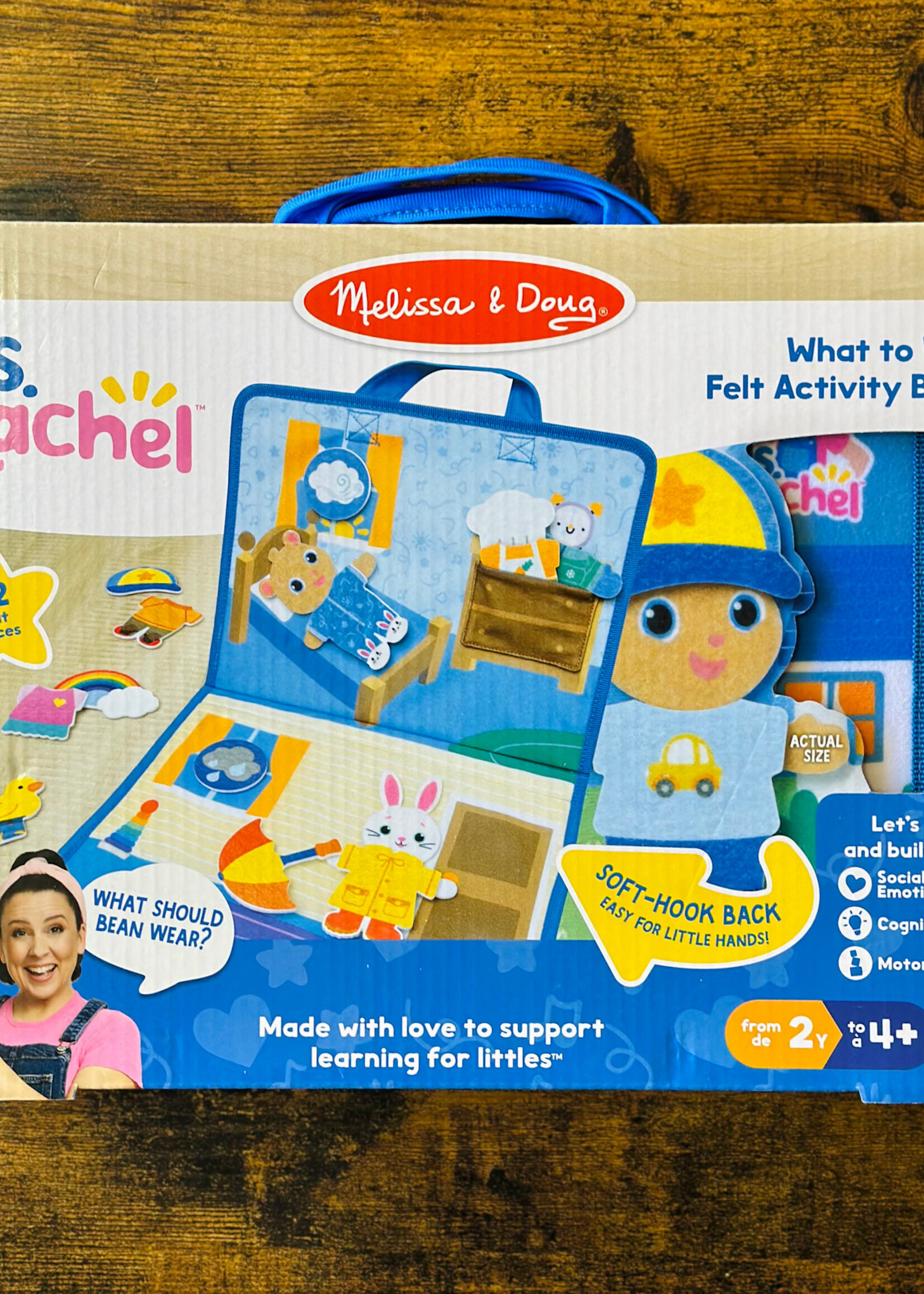 Melissa & Doug Ms. Rachel - What-to-Wear Activity Board