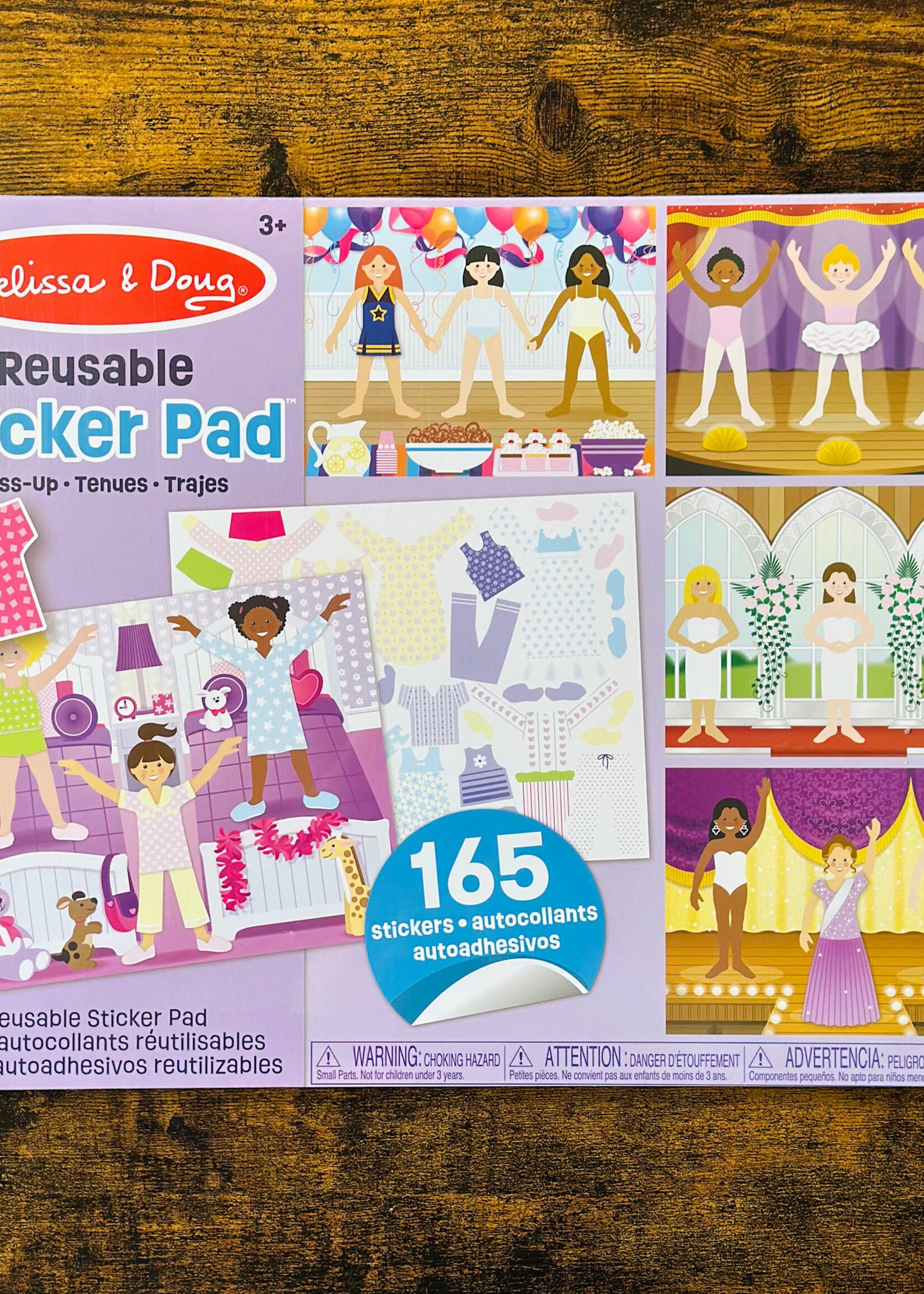 Melissa & Doug Reusable Sticker Pad - Dress-Up
