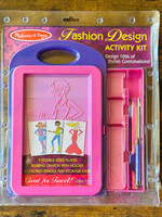 Melissa & Doug Fashion Design Activity Kit