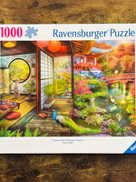 Ravensburger Puzzle - Japanese Garden Teahouse 1000 Pc.