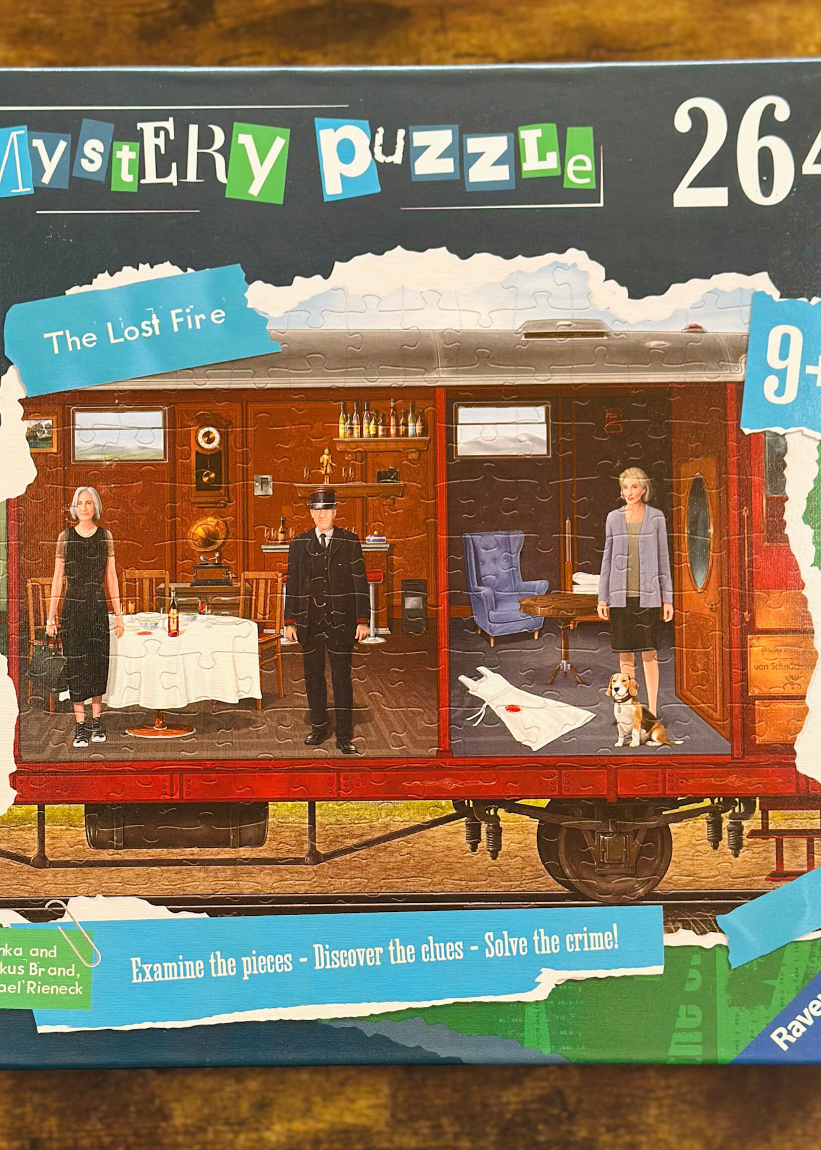 Ravensburger Puzzle - The Lost Fire (Mystery Puzzle) 264 Pc.