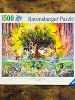 Ravensburger Puzzle - Beautiful Sea Unicorn and Friends 1500 Pc.