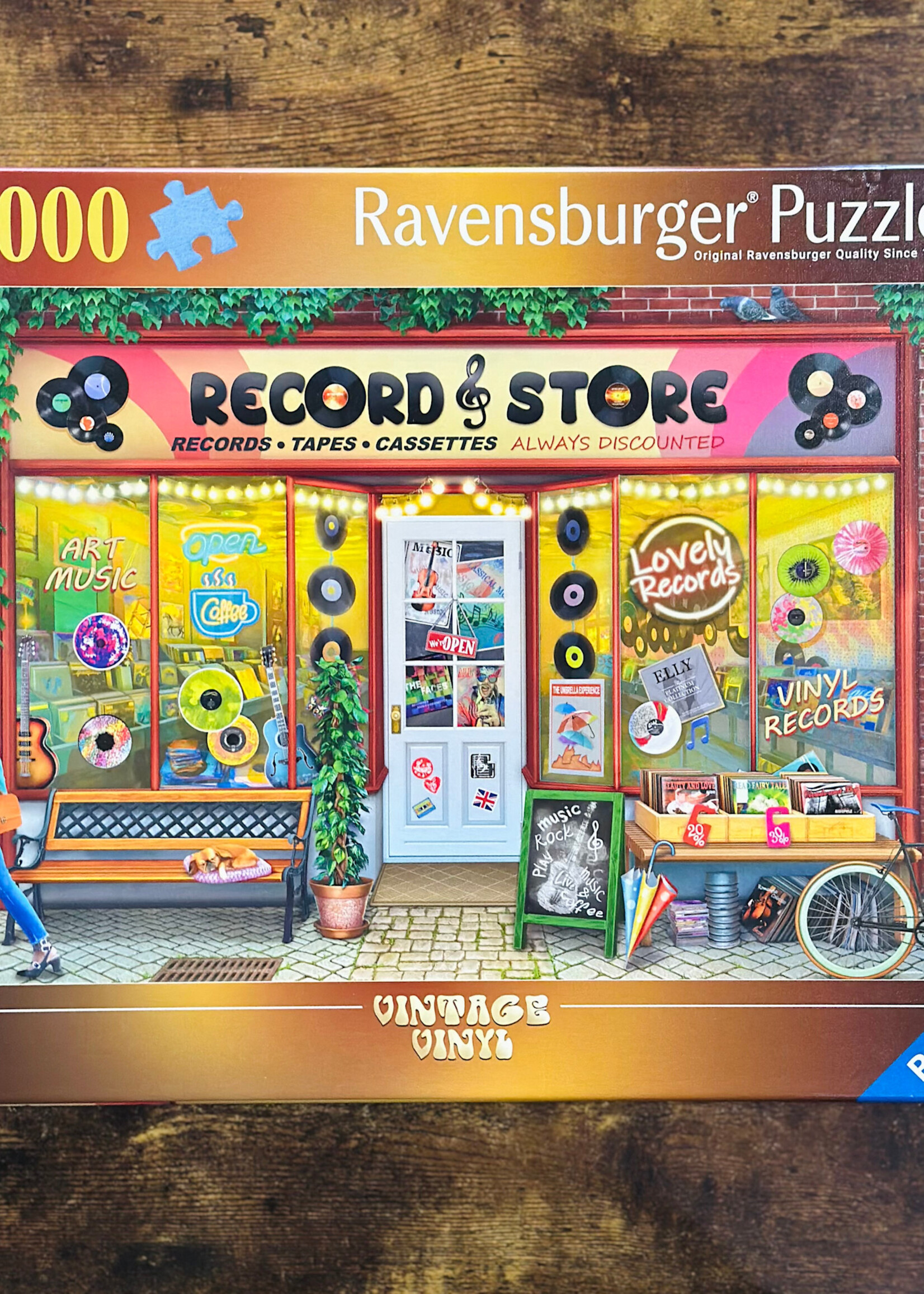Ravensburger Puzzle - Vintage Vinyl 1000 Pc.