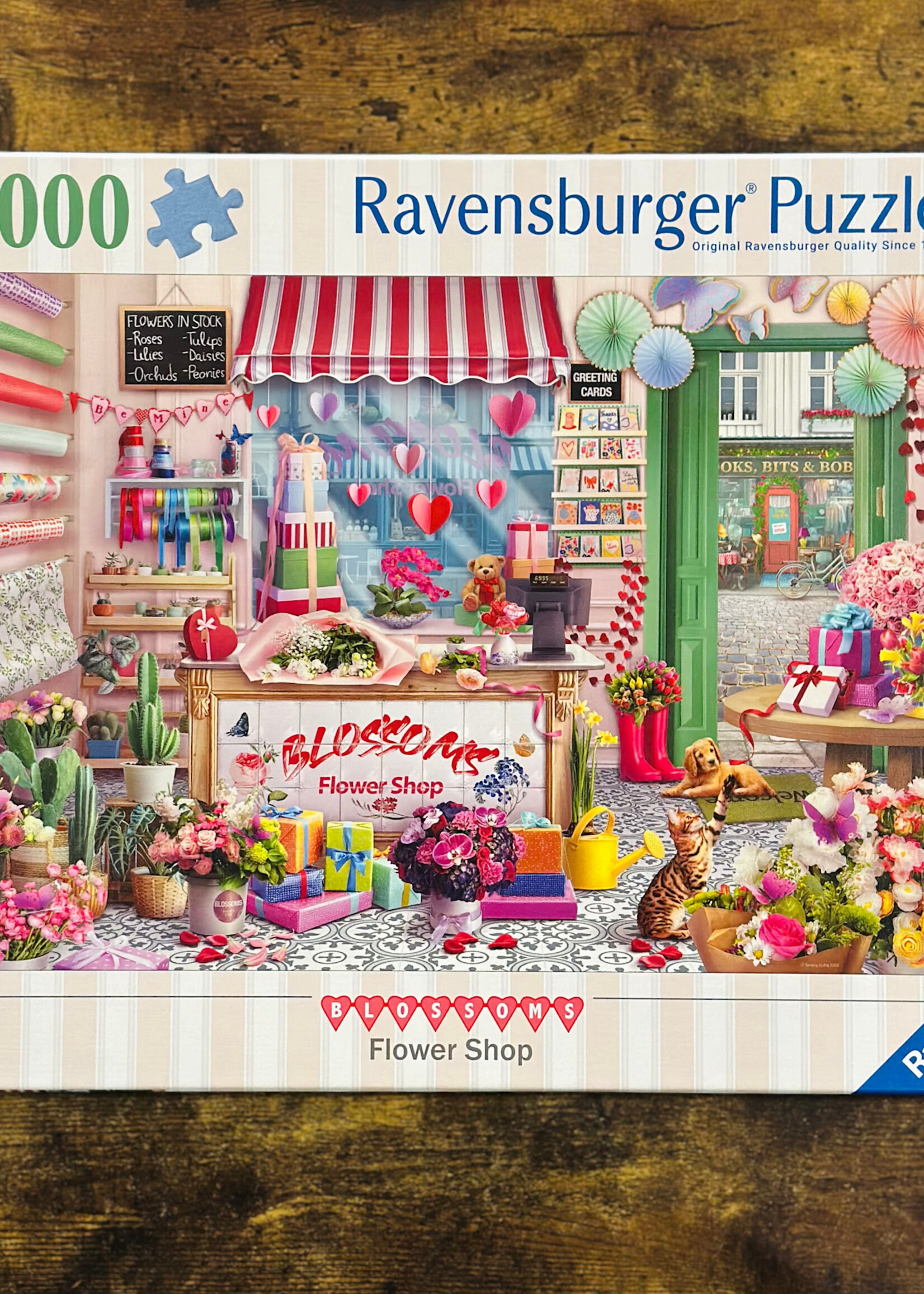 Ravensburger Puzzle - Blossoms Flower Shop 1000 Pc.