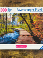 Ravensburger Puzzle - Autumnal Wood Trail (Beautiful Walkways) 1000 Pc.