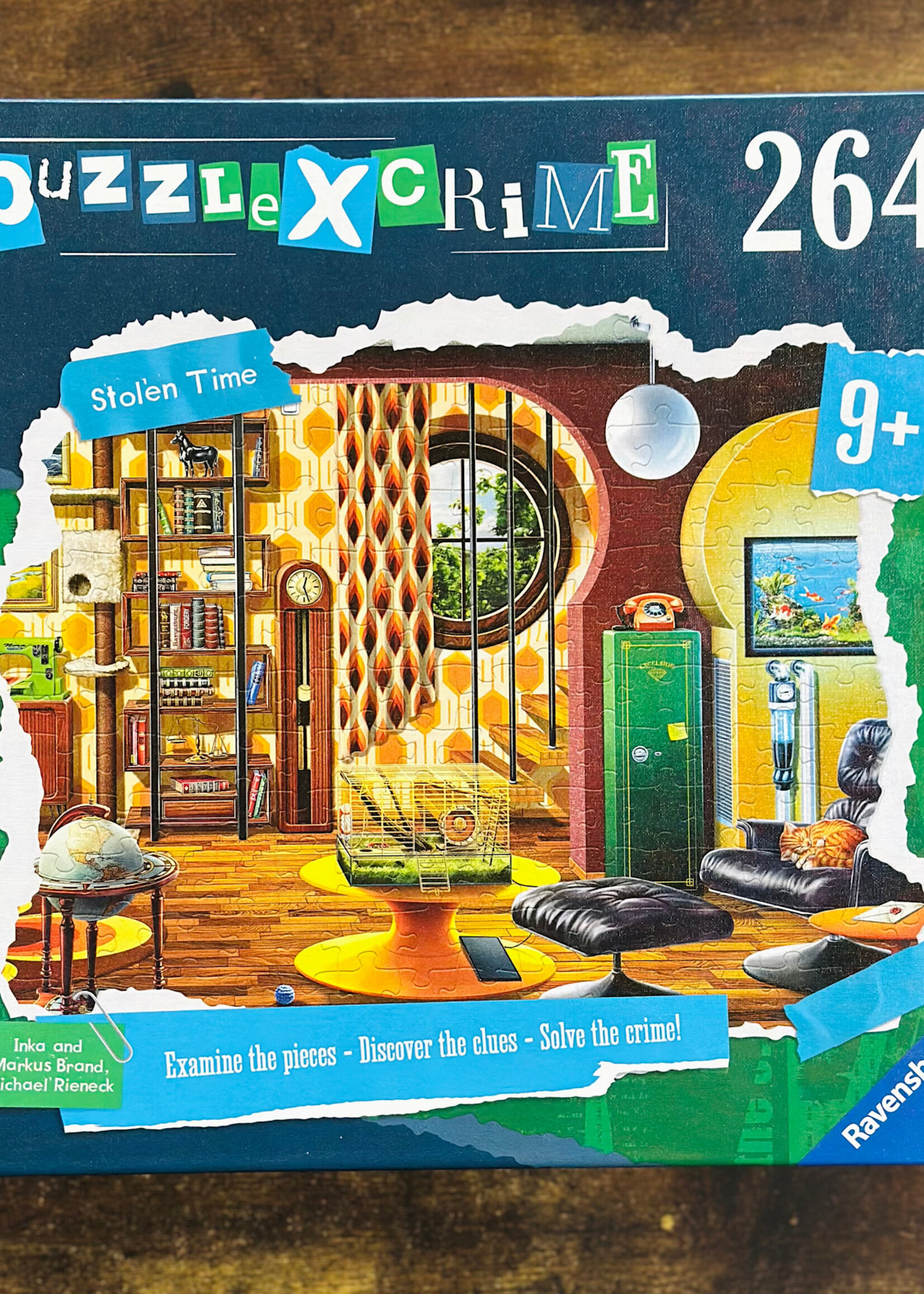 Ravensburger Puzzle - Stolen Time (Puzzle X Crime) 264 Pc.