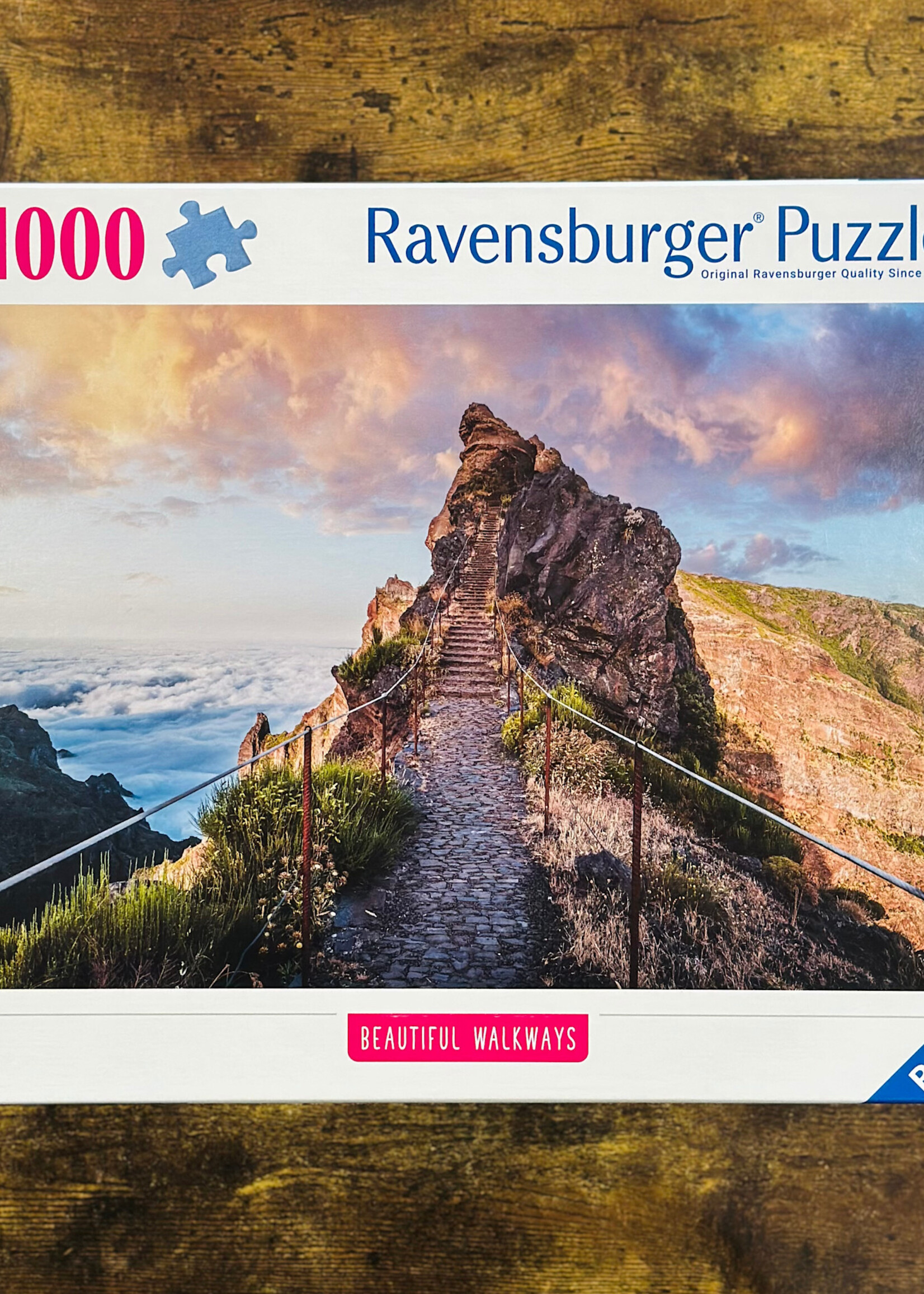 Ravensburger Puzzle - Pathway to Heaven (Beautiful Walkways) 1000 Pc.