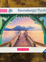 Ravensburger Puzzle - Footbridge at Lac d’Annecy (Beautiful Walkways) 1000 Pc.