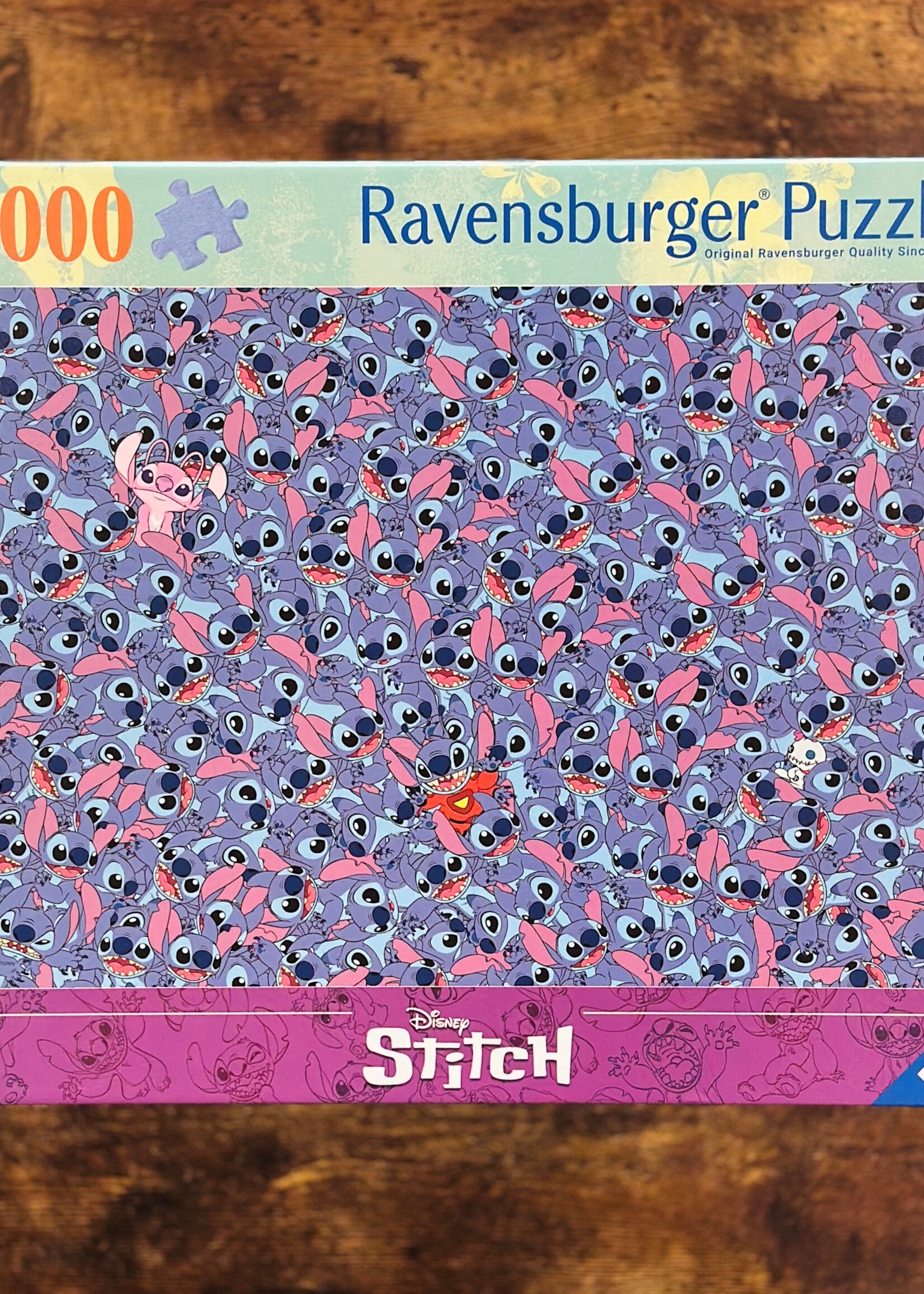 Ravensburger Puzzle - Disney Stitch Challenge 1000 Pc.