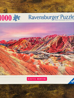 Ravensburger Puzzle - Rainbow Mountains, China (Beautiful Mountains) 1000 Pc.