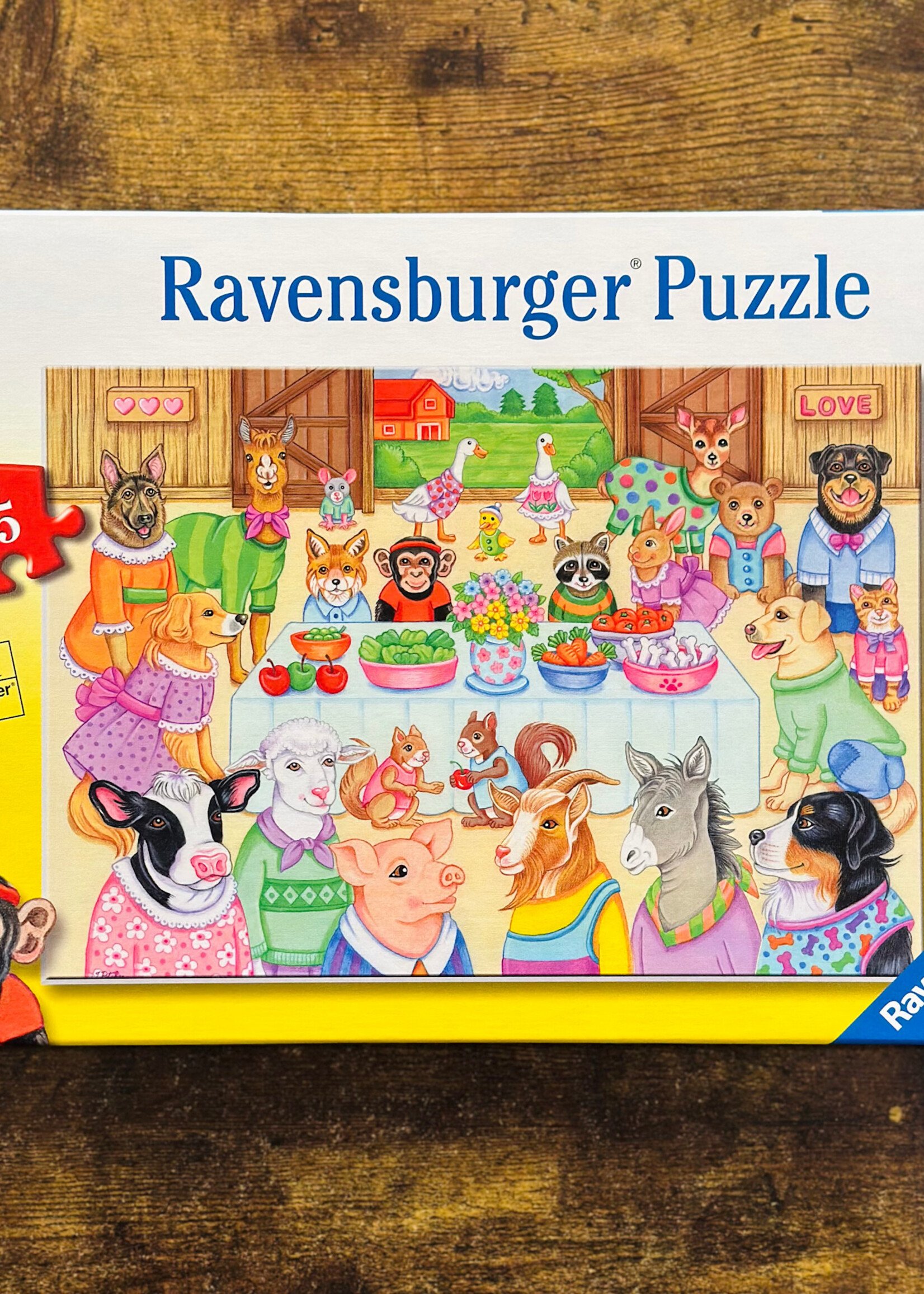 Ravensburger Puzzle - Barn Party 35 Pc.