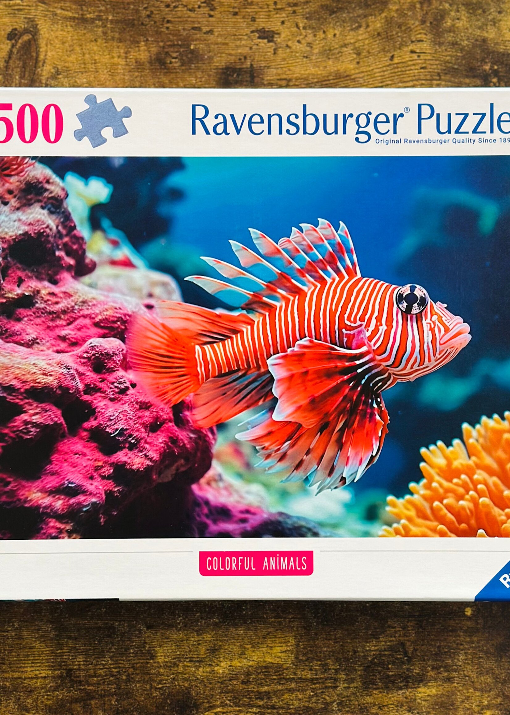 Ravensburger Puzzle - Red Lionfish 500 Pc.