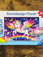 Puzzle - Unicorn and Pegasus 2x24 Pc.