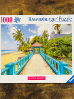 Ravensburger Puzzle - Colorful Bridge in Malaysia (Beautiful Walkways) 1000 Pc.