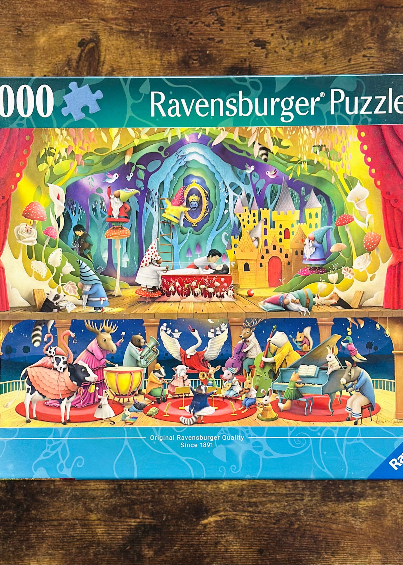 Ravensburger Puzzle - Snow White & the Seven Gnomes 1000 Pc.