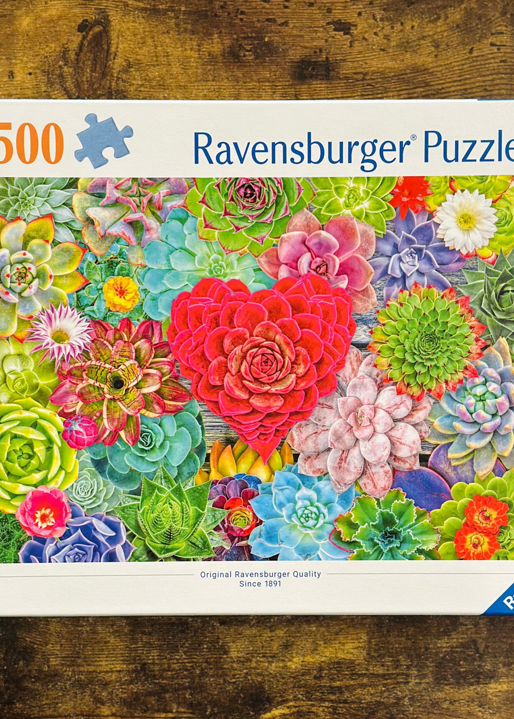 Ravensburger Puzzle - Succulent Love 500 Pc.