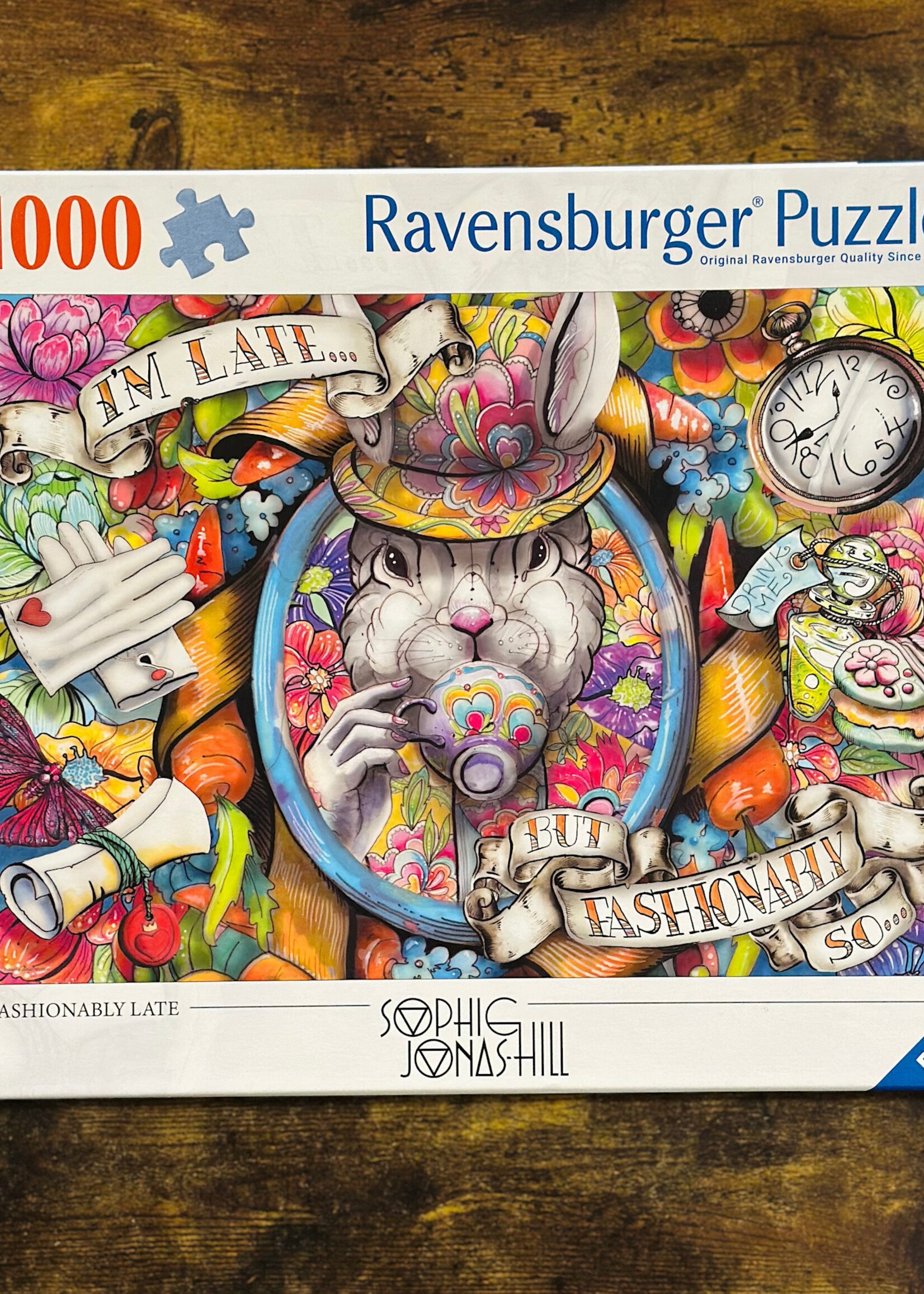 Ravensburger Puzzle - Fashionably Late 1000 Pc.
