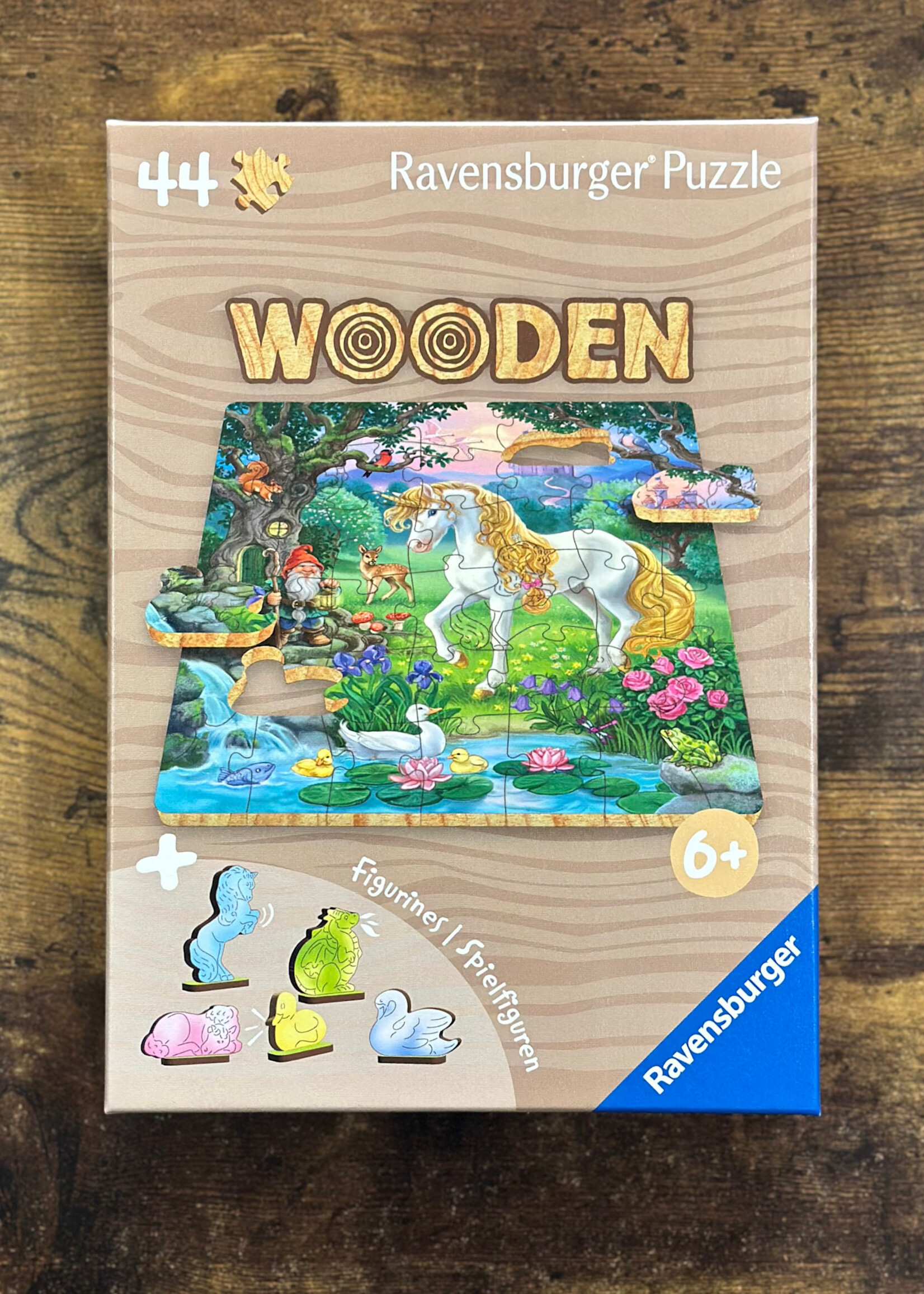 Ravensburger Puzzle - Fairytale Unicorn (Wooden) 44 Pc.