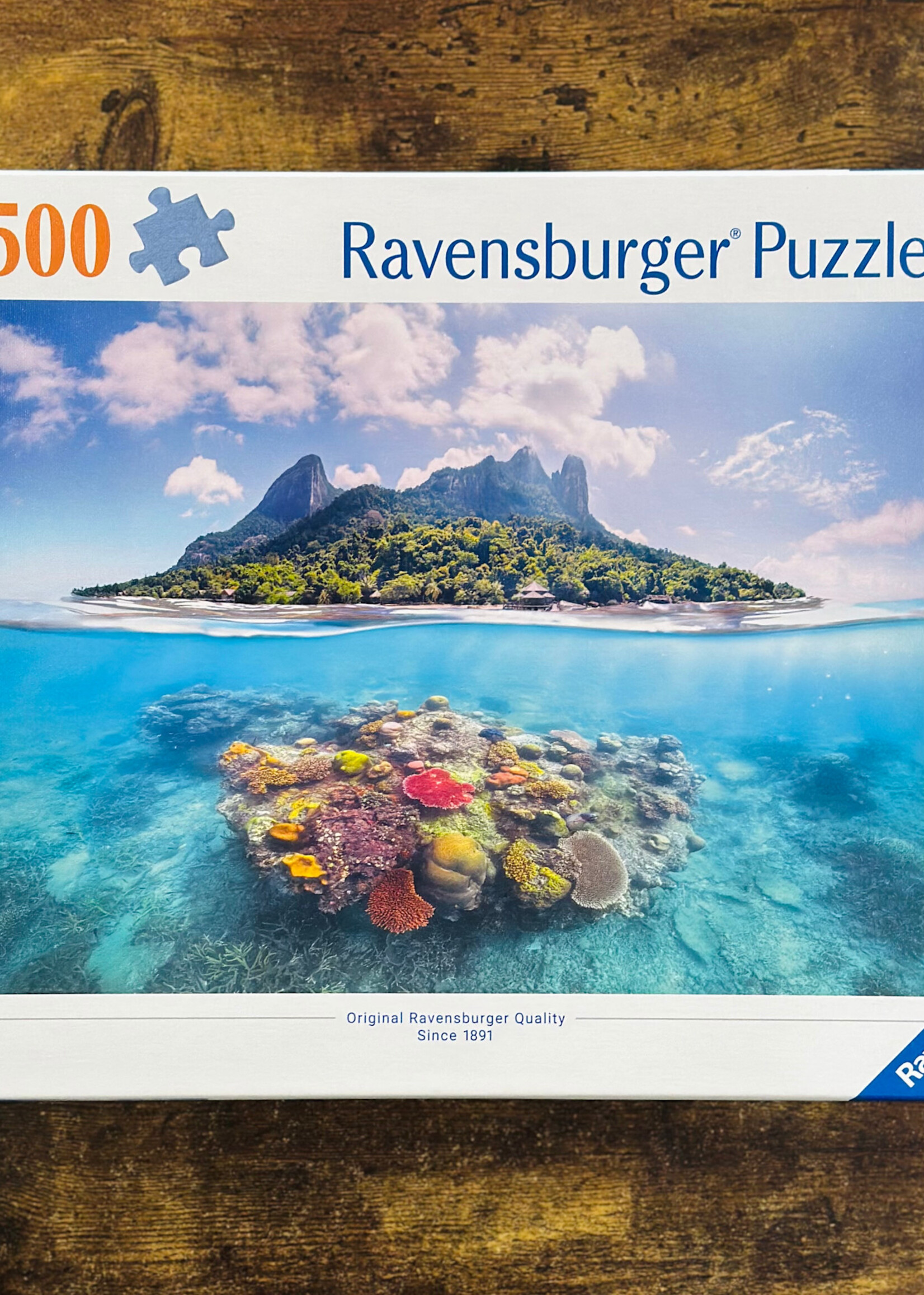 Ravensburger Puzzle - Island Waterscape 500 Pc.