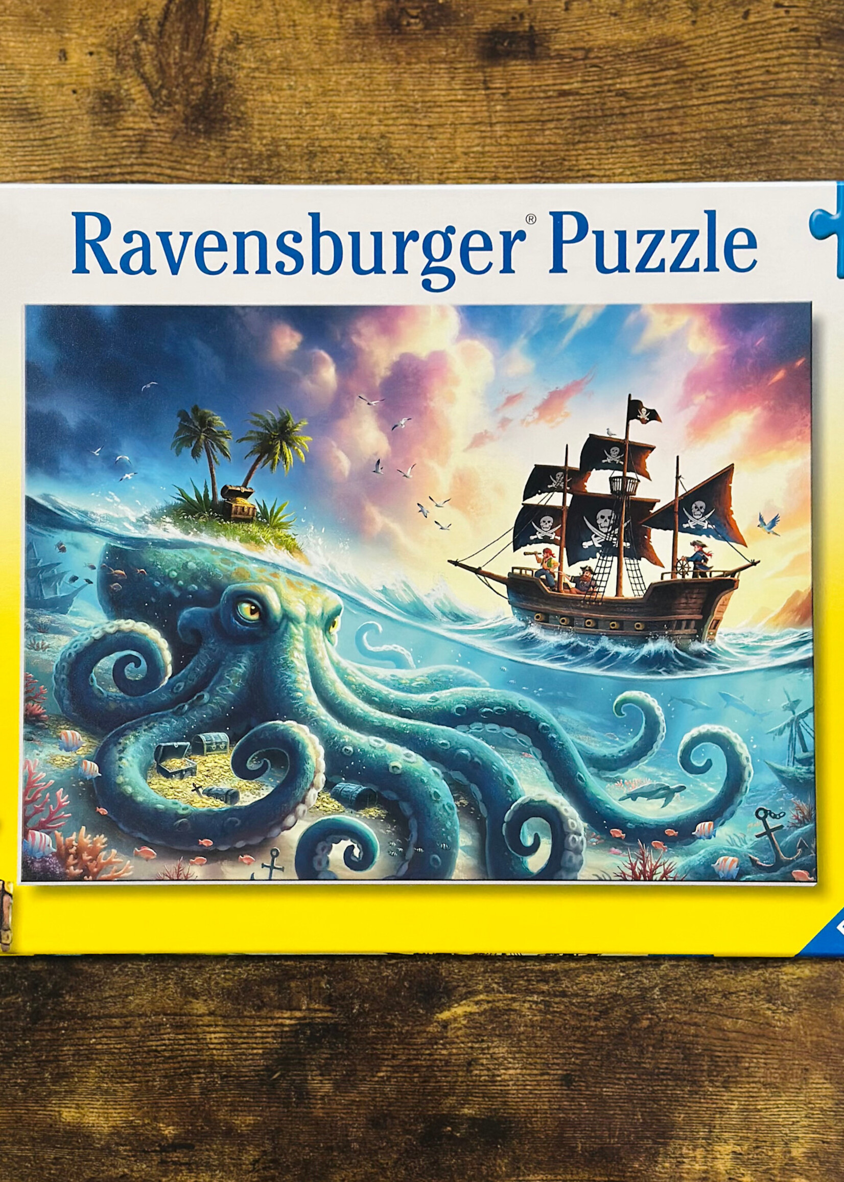 Ravensburger Puzzle - Octopus Treasure 100 Pc.